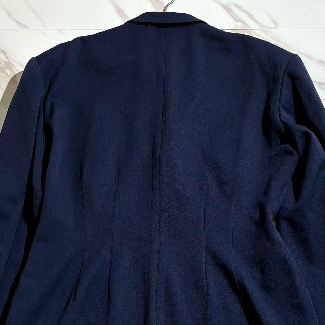 Yohji Yamamoto Yohji Yamamoto 80s Tailored Jacket Navy Size M Size US M / EU 48-50 / 2 - 6 Thumbnail
