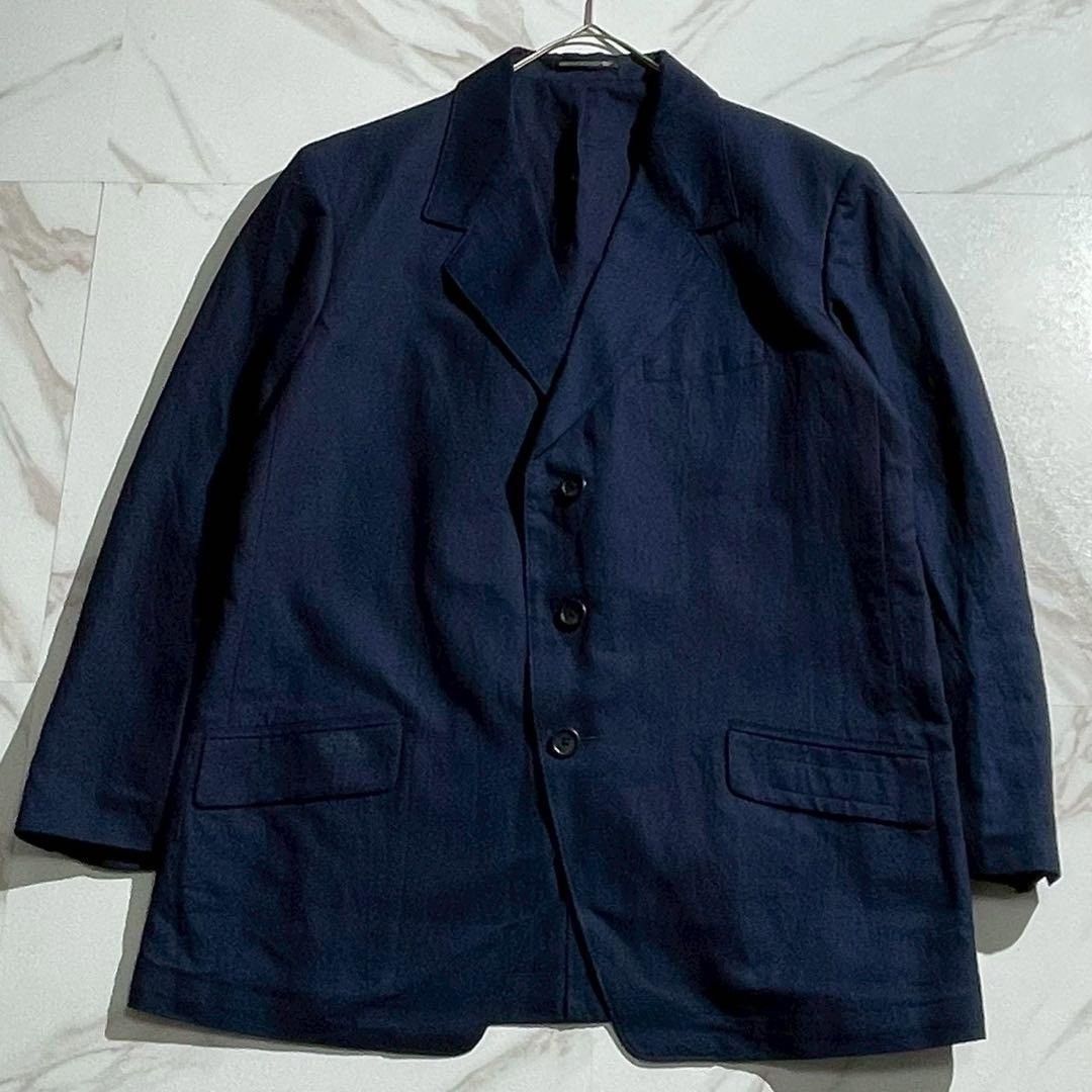 Yohji Yamamoto Yohji Yamamoto POUR HOMME 25SS Oversized Suit Set Blue Size M Size US M / EU 48-50 / 2 - 4 Thumbnail