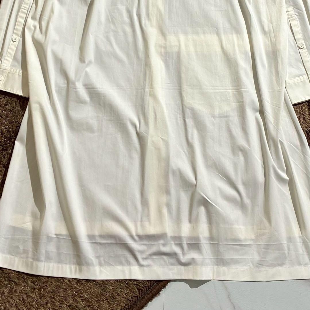 Y-3 Y-3 20AW Long shirt Asymmetry cotton White Size L Size US L / EU 52-54 / 3 - 19 Thumbnail
