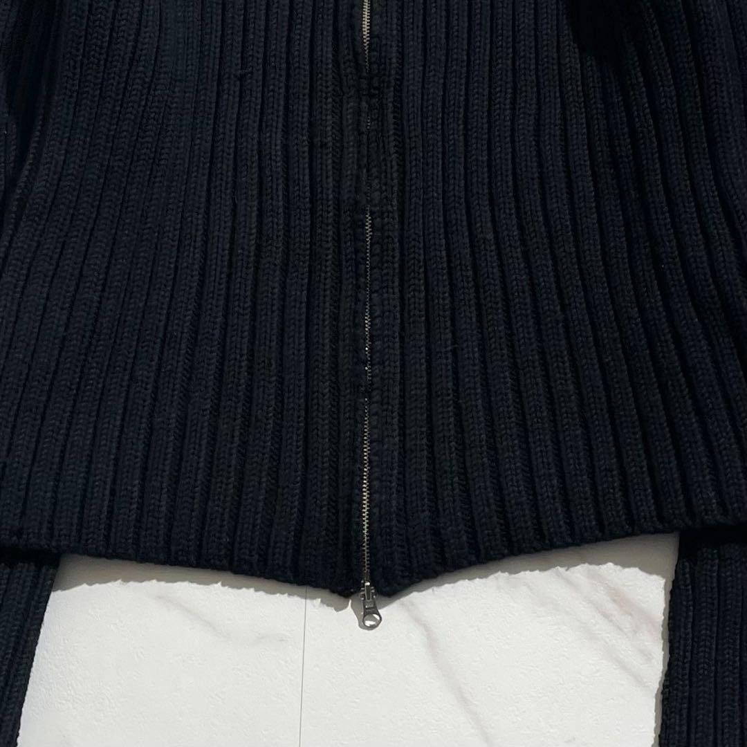 Yohji Yamamoto Yohji Yamamoto POUR HOMME 01AW Knit Black Size3 Size US L / EU 52-54 / 3 - 6 Thumbnail
