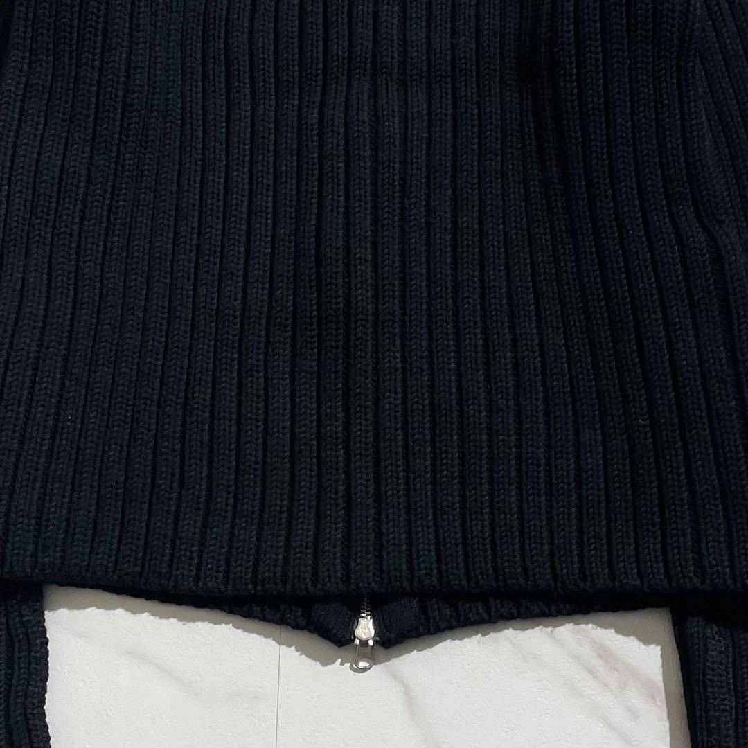 Yohji Yamamoto Yohji Yamamoto POUR HOMME 01AW Knit Black Size3 Size US L / EU 52-54 / 3 - 8 Thumbnail
