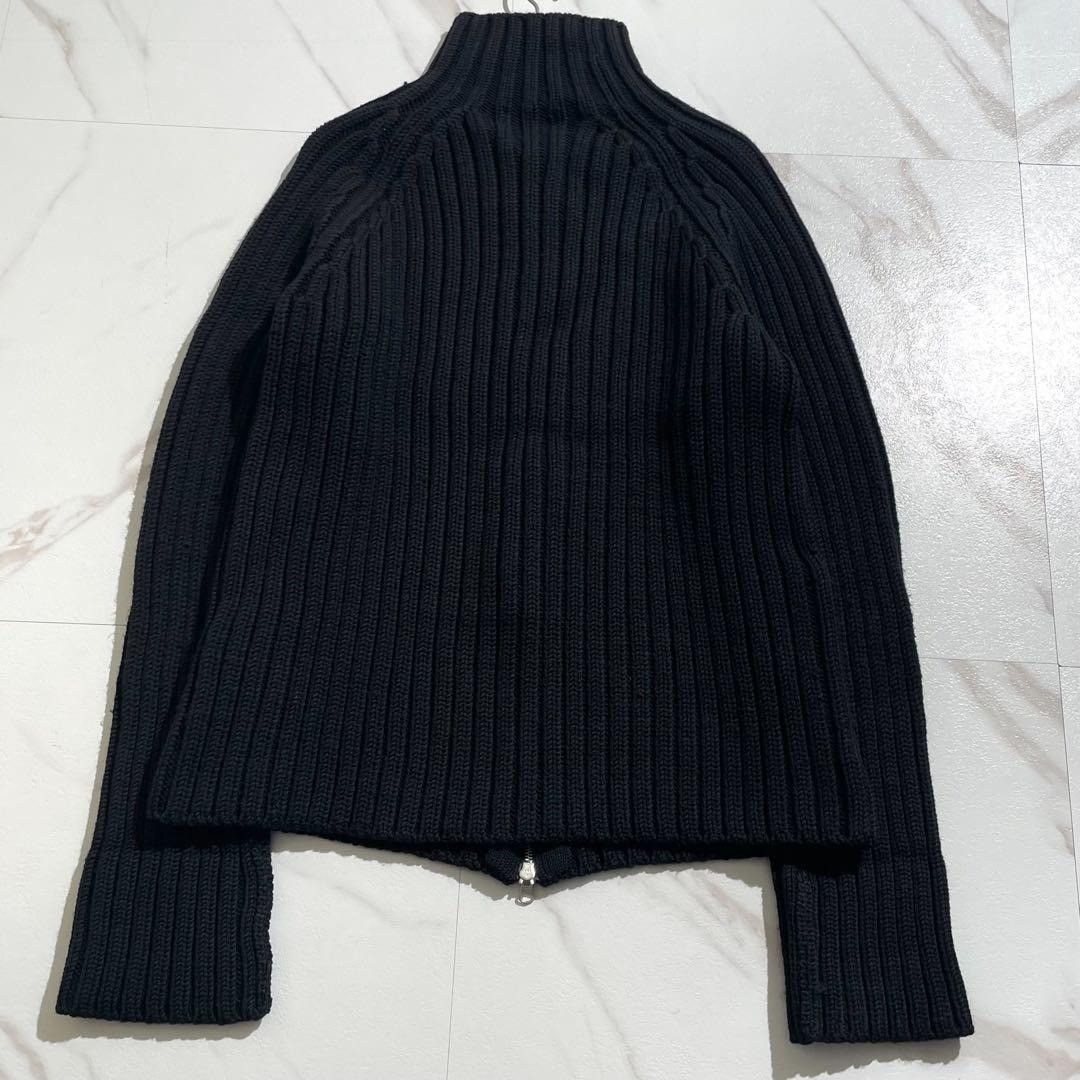 Yohji Yamamoto Yohji Yamamoto POUR HOMME 01AW Knit Black Size3 Size US L / EU 52-54 / 3 - 4 Thumbnail
