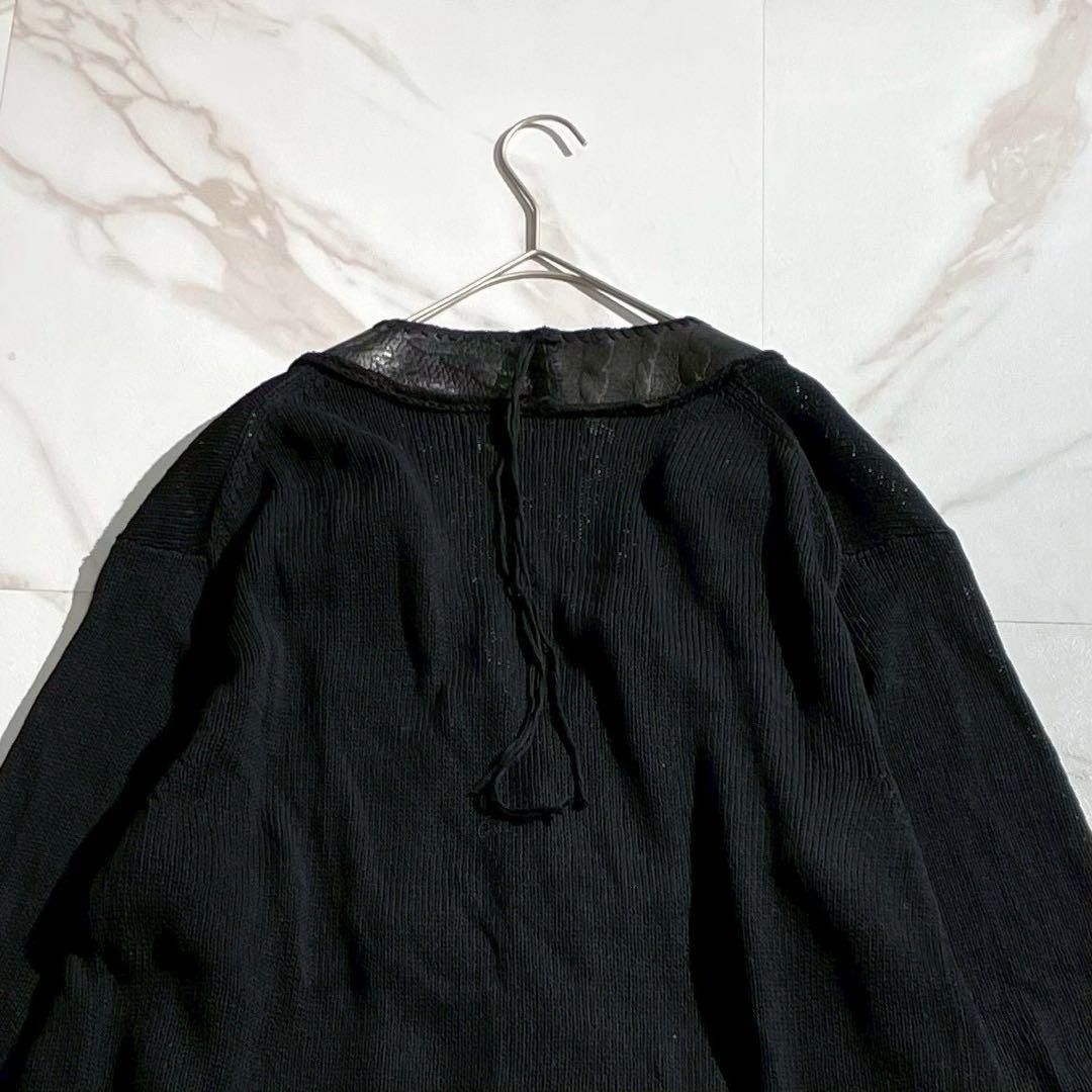 Yohji Yamamoto HOMME 19SS Cotton Cardigan Black Size L