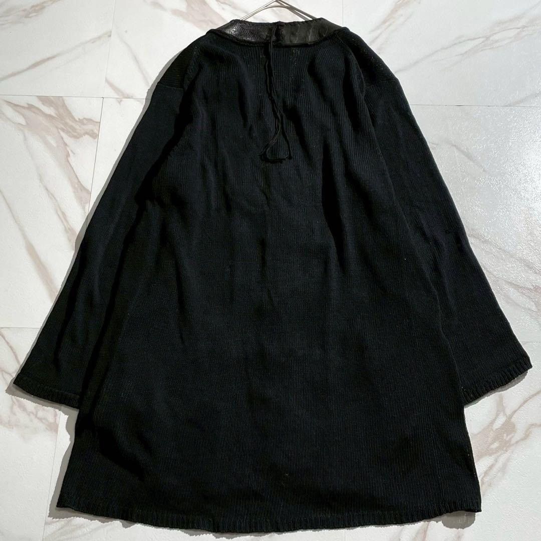 Yohji Yamamoto HOMME 19SS Cotton Cardigan Black Size L