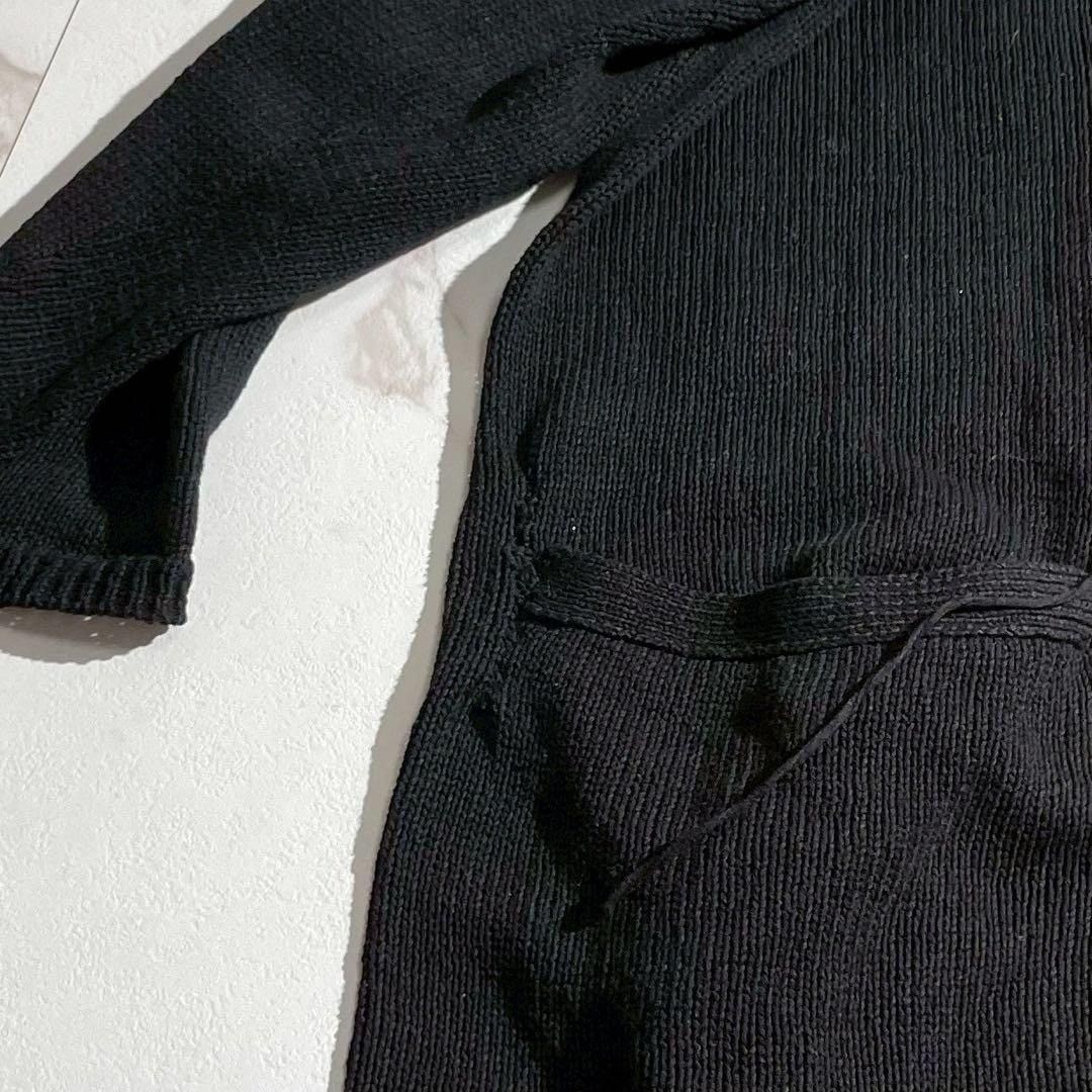 Yohji Yamamoto Yohji Yamamoto HOMME 19SS Cotton Cardigan Black Size L Size US L / EU 52-54 / 3 - 10 Thumbnail