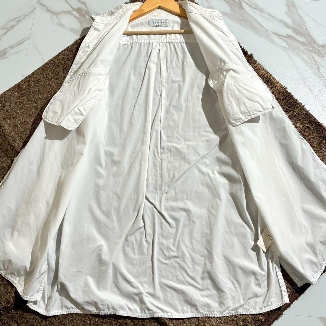 Yohji Yamamoto Yohji Yamamoto POUR HOMME 23AW Shirt White Size2 Size US M / EU 48-50 / 2 - 4 Thumbnail