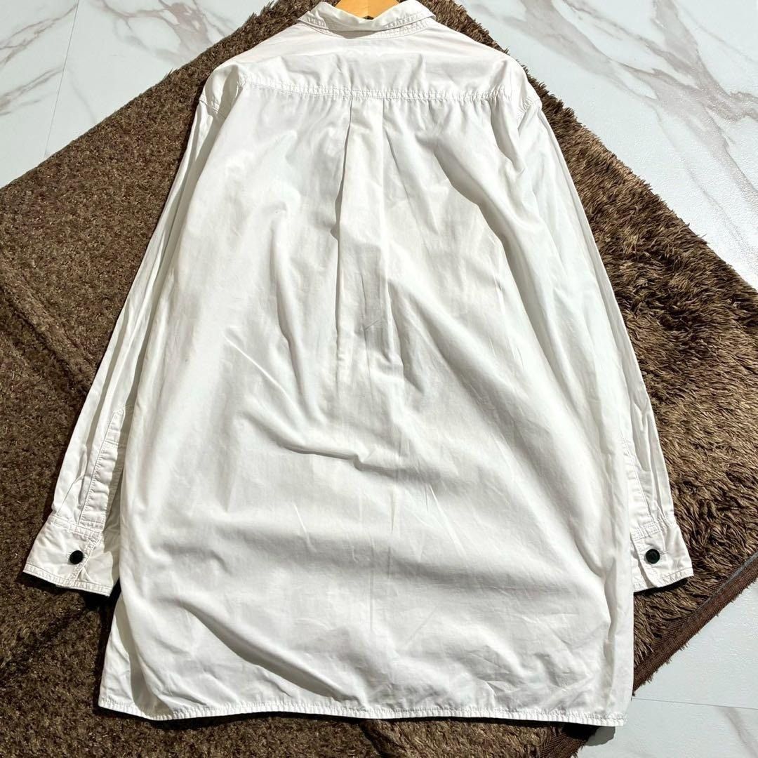Yohji Yamamoto Yohji Yamamoto POUR HOMME 23AW Shirt White Size2 Size US M / EU 48-50 / 2 - 5 Thumbnail