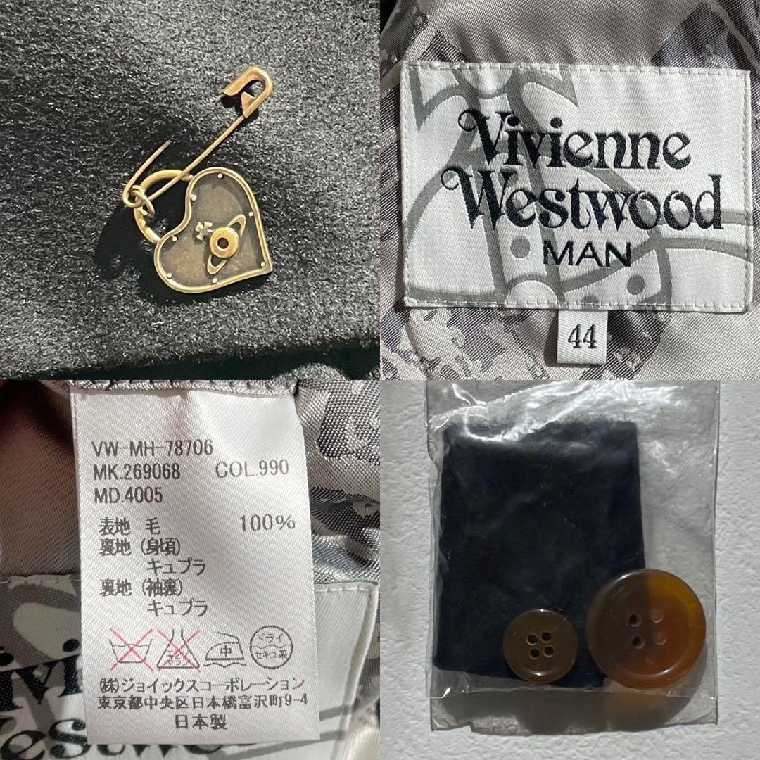 Vivienne Westwood Vivienne Westwood MAN Jacket Wool Black Size44 Size US S / EU 44-46 / 1 - 9 Thumbnail