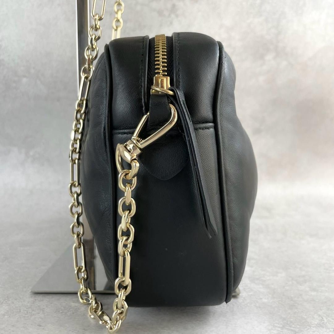 Maison Margiela Maison Margiela Glam Slam Leather Shoulder Bag Black Size ONE SIZE - 5 Thumbnail