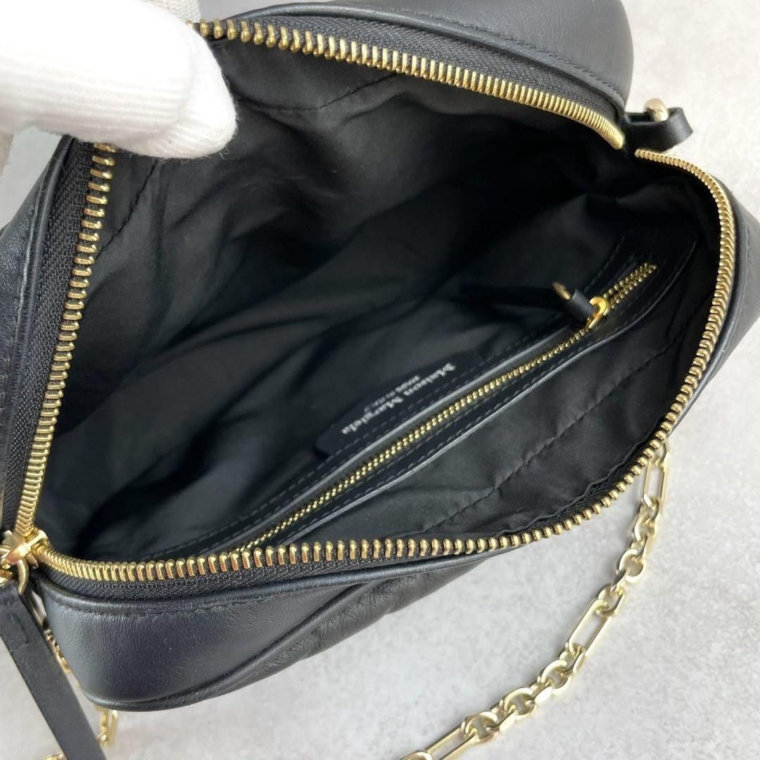 Maison Margiela Maison Margiela Glam Slam Leather Shoulder Bag Black Size ONE SIZE - 8 Thumbnail
