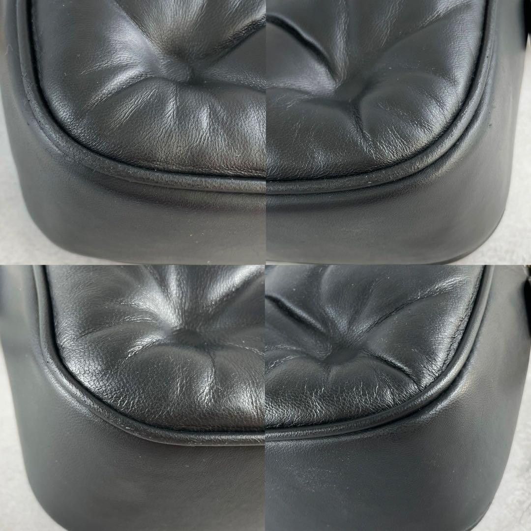 Maison Margiela Maison Margiela Glam Slam Leather Shoulder Bag Black Size ONE SIZE - 9 Thumbnail