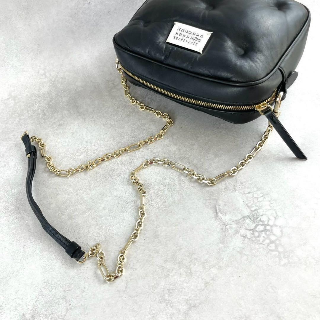 Maison Margiela Maison Margiela Glam Slam Leather Shoulder Bag Black Size ONE SIZE - 6 Thumbnail