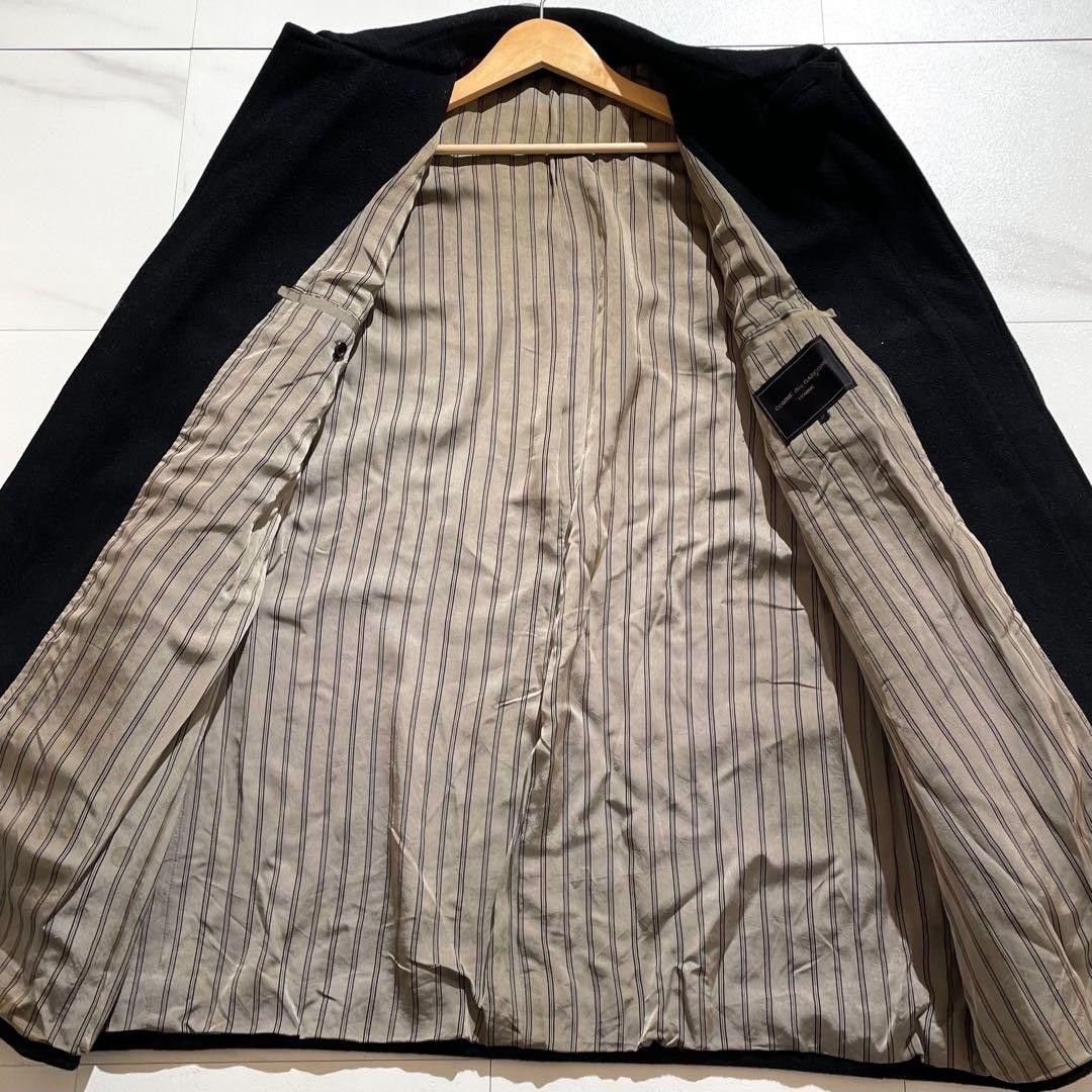 Comme des Garcons COMME des GARÇONS HOMME 80s Oversized Duffel Coat Black Size L Size US L / EU 52-54 / 3 - 3 Thumbnail
