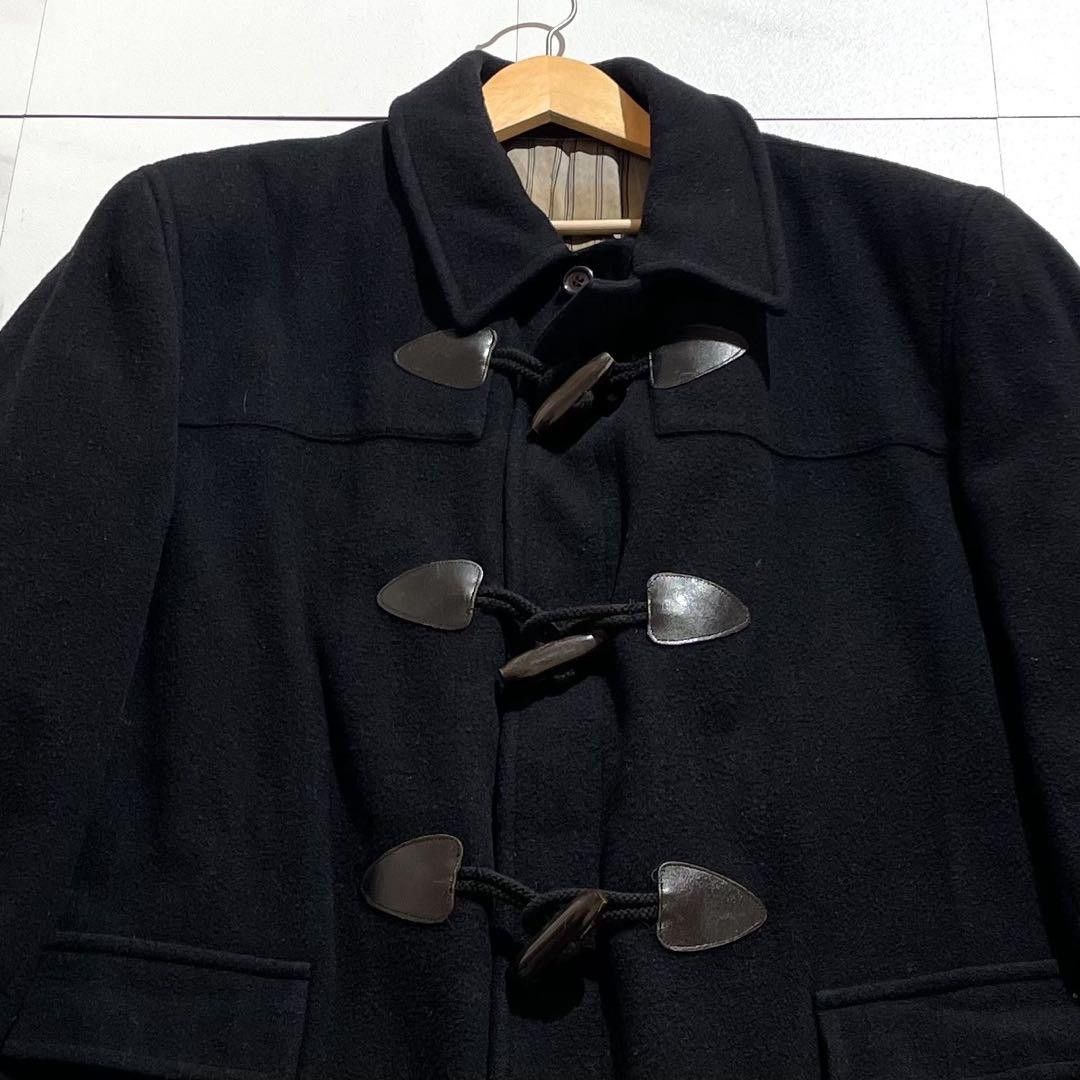 Comme des Garcons COMME des GARÇONS HOMME 80s Oversized Duffel Coat Black Size L Size US L / EU 52-54 / 3 - 5 Thumbnail