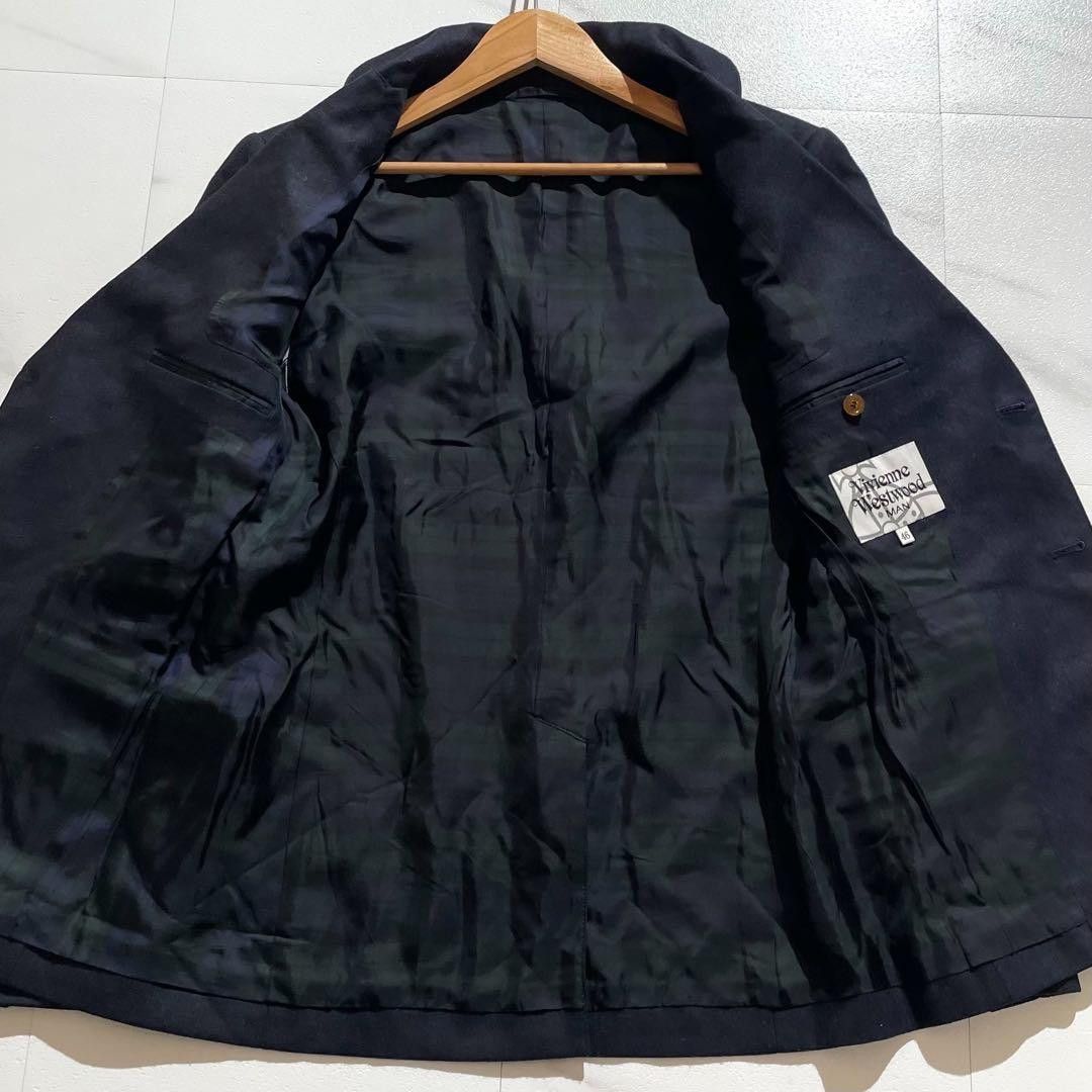 Vivienne Westwood Vivienne Westwood MAN Single-Breasted Tailored Jacket Navy Size 46 Size US M / EU 48-50 / 2 - 3 Thumbnail