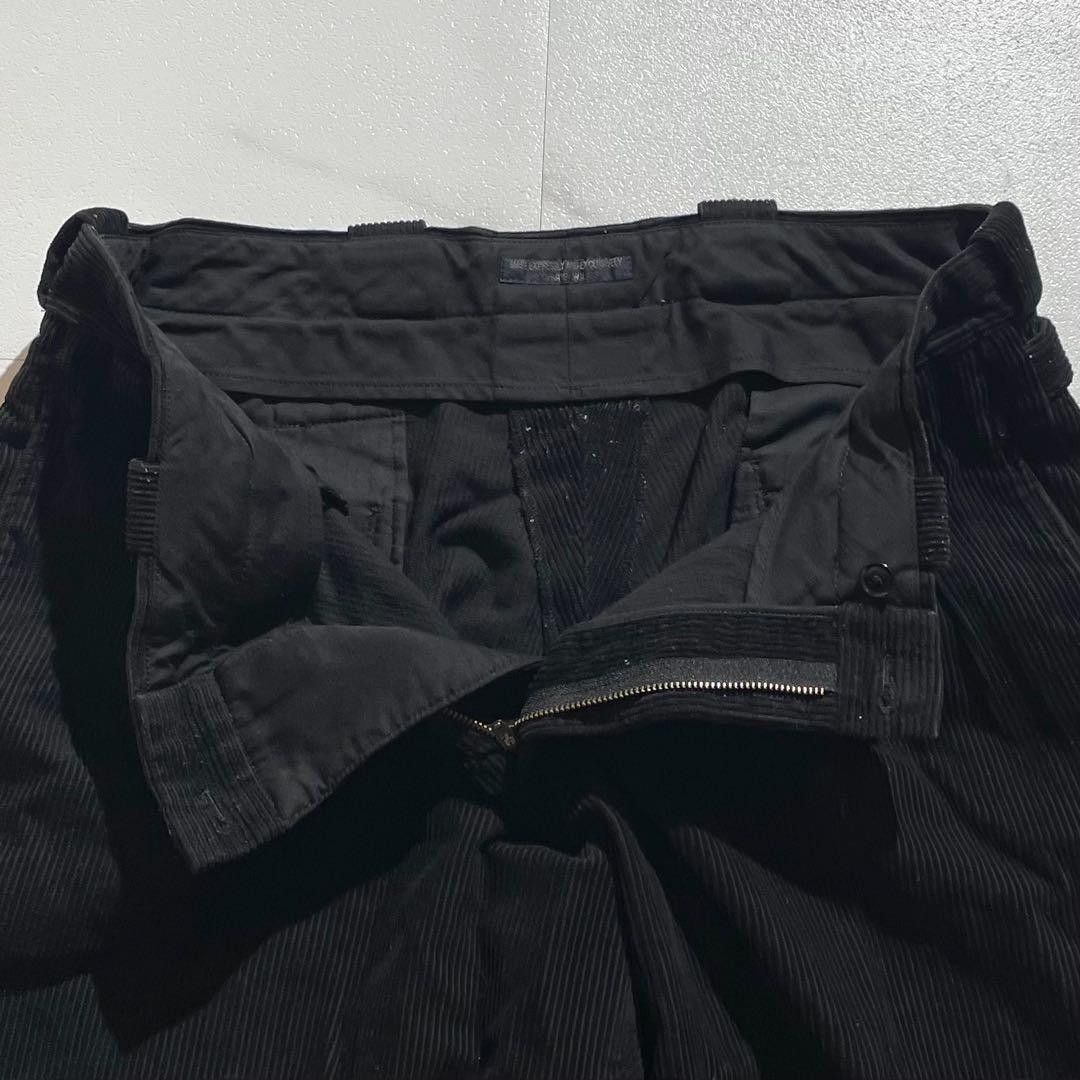 Yohji Yamamoto REGULATION Yohji Yamamoto POUR HOMME 17AW Tapered Slacks Pants Black Size 3 Size US 32 / EU 48 - 4 Thumbnail