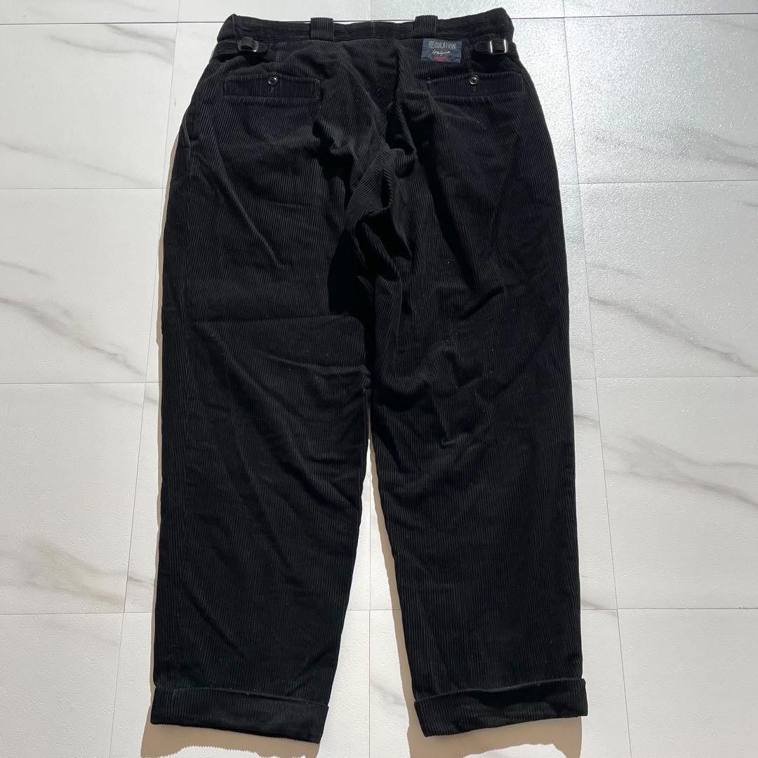 Yohji Yamamoto REGULATION Yohji Yamamoto POUR HOMME 17AW Tapered Slacks Pants Black Size 3 Size US 32 / EU 48 - 2 Thumbnail