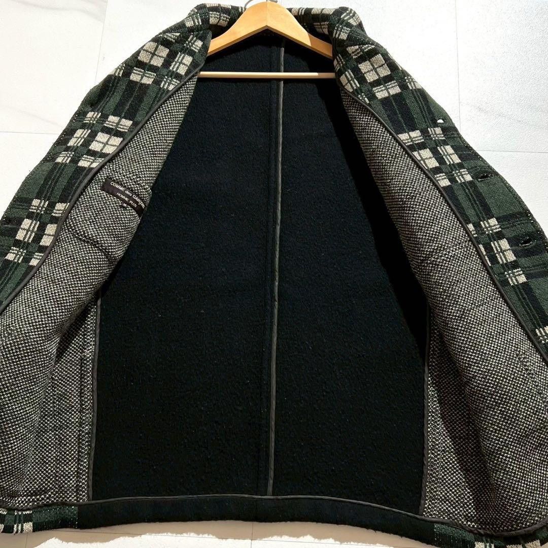 Comme des Garcons COMME des GARÇONS HOMME PLUS 1980s Knit Jacket Green Size M Size US M / EU 48-50 / 2 - 2 Thumbnail