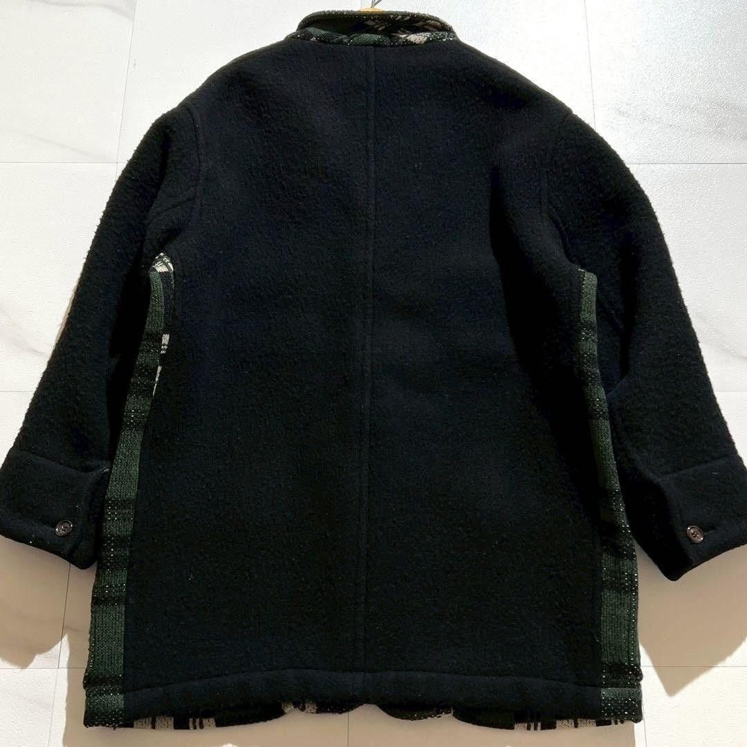 Comme des Garcons COMME des GARÇONS HOMME PLUS 1980s Knit Jacket Green Size M Size US M / EU 48-50 / 2 - 3 Thumbnail