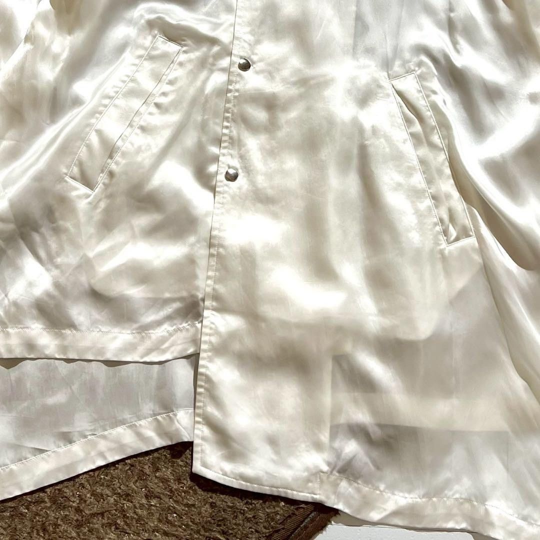Comme des Garcons COMME des GARÇONS HOMME PLUS 22SS Asymmetrical Coat Cupra M Size US M / EU 48-50 / 2 - 6 Thumbnail