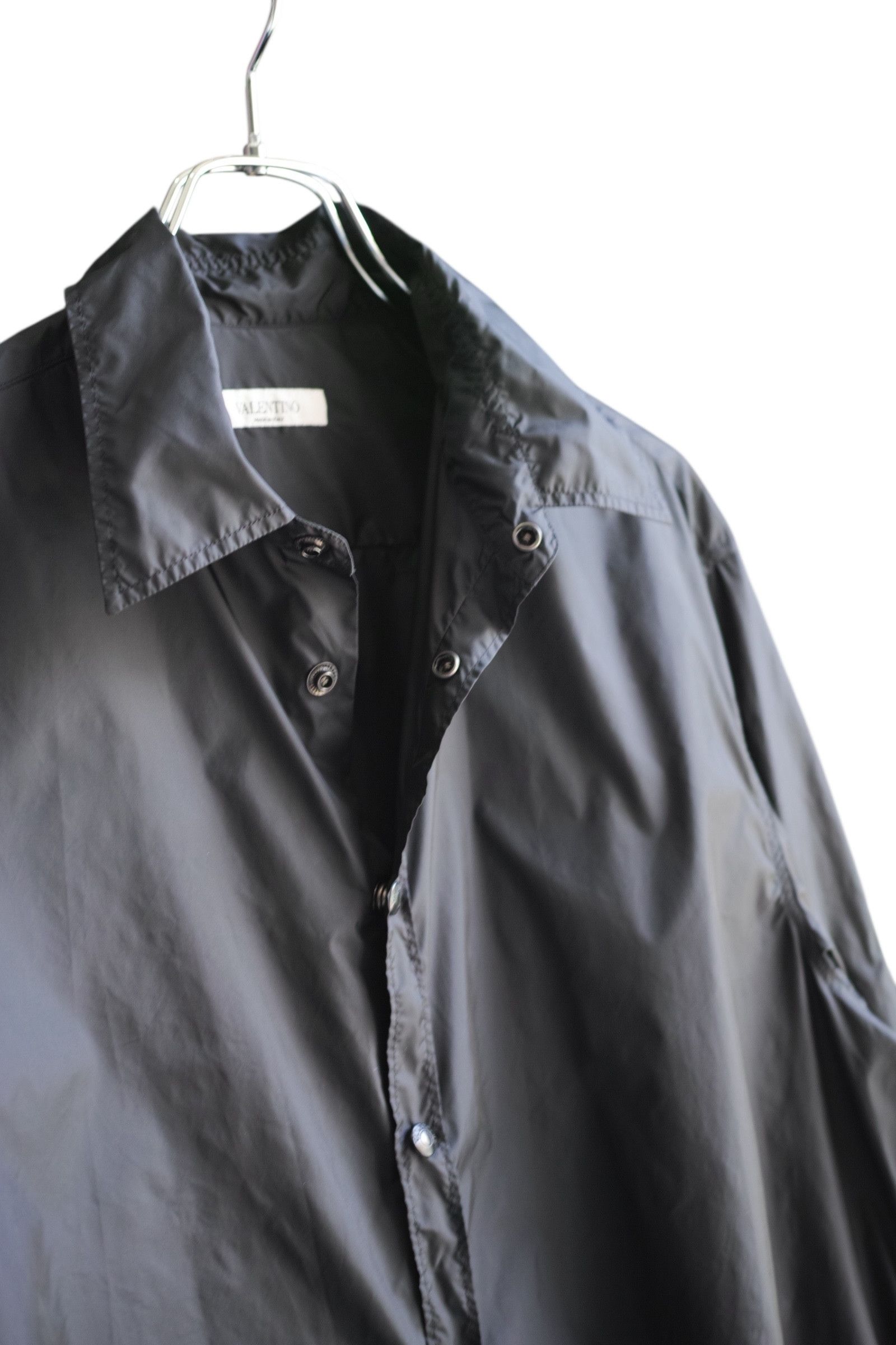 Valentino Valentino Nylon shirt black size 39 Size US XXL / EU 58 / 5 - 3 Thumbnail