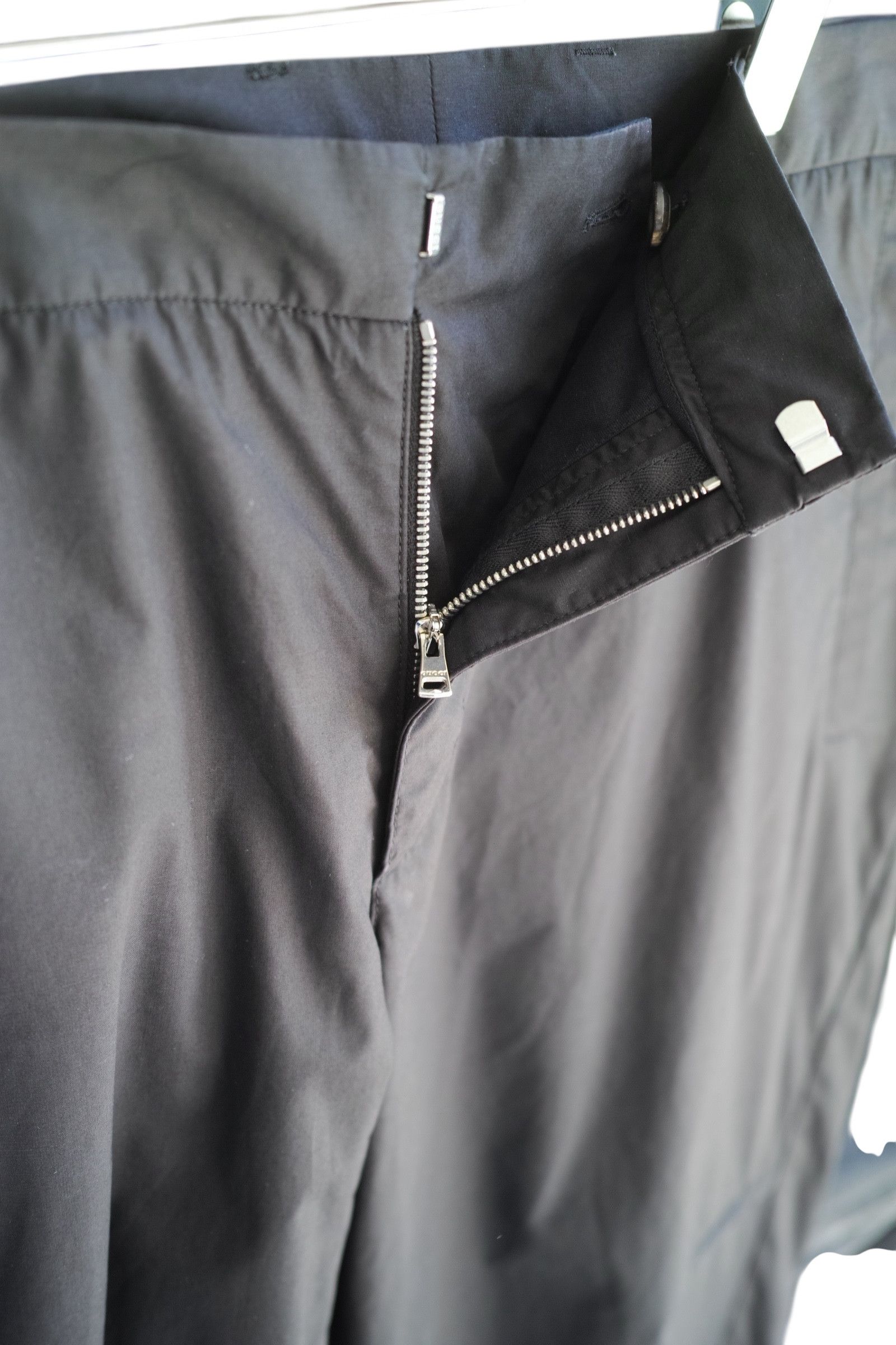 Gucci GUCCI Cotton tapered pants black size 52 Size US 36 / EU 52 - 4 Thumbnail