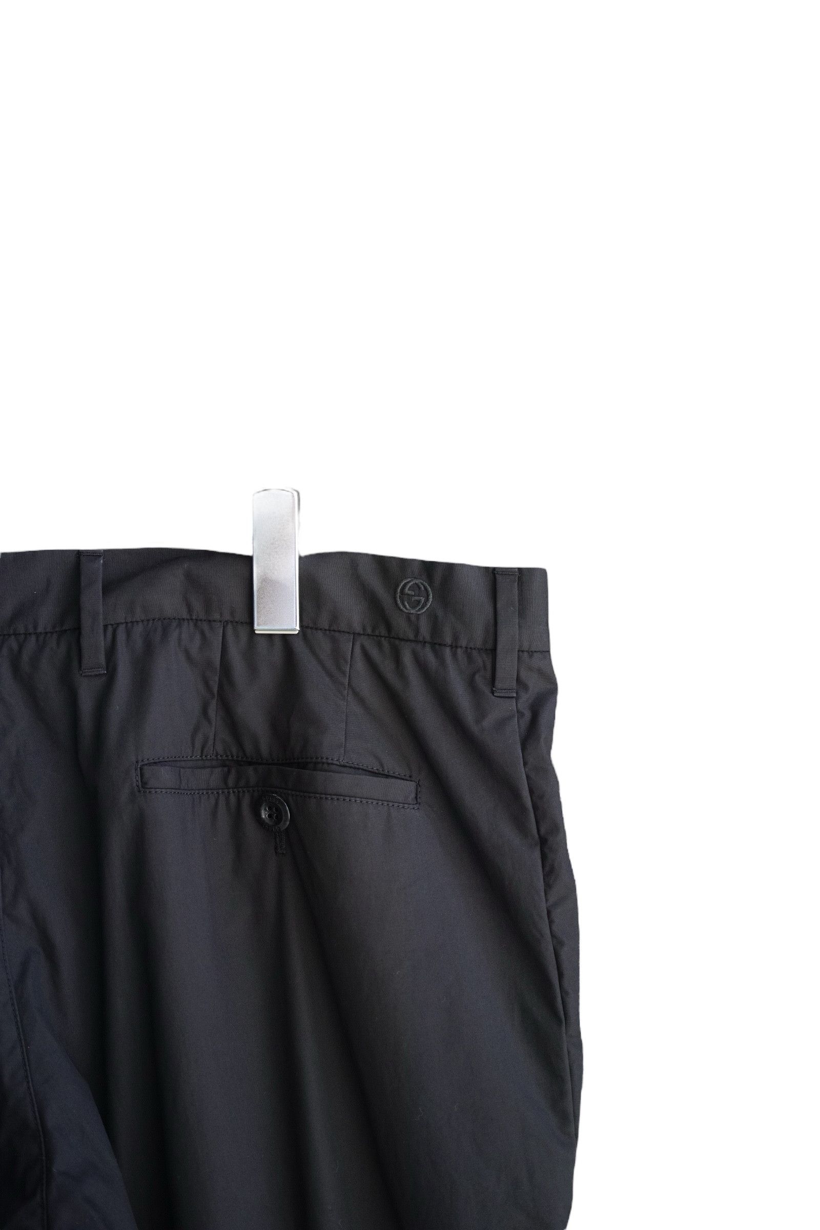 Gucci GUCCI Cotton tapered pants black size 52 Size US 36 / EU 52 - 9 Thumbnail