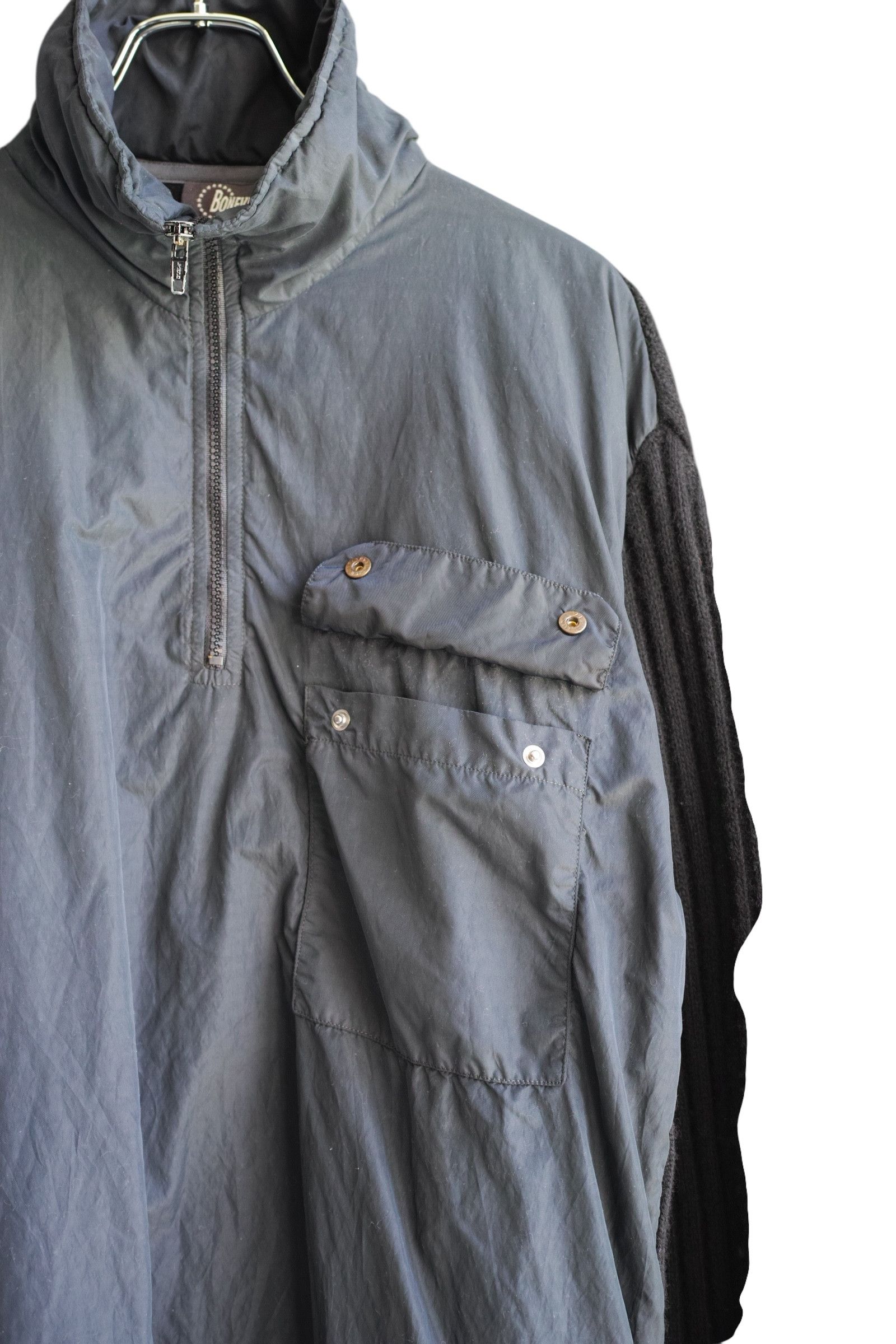 Boneville BONEVILLE 90s Wool Docking Pullover Jacket Navy Size XL Size US XL / EU 56 / 4 - 3 Thumbnail