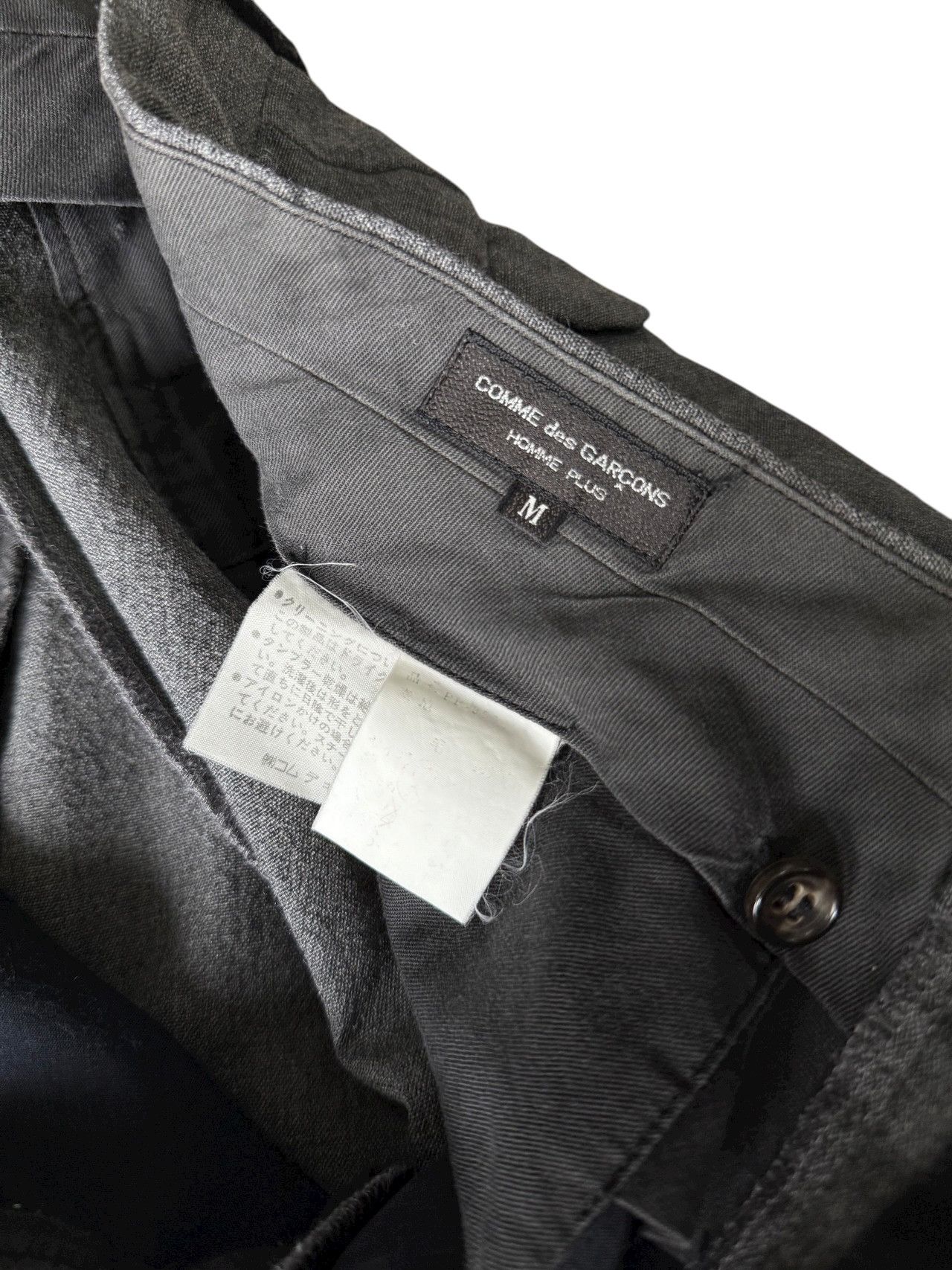 Comme des Garcons COMME des GARCONS HOMME PLUS 90's Wool Pants Gray Size M Size US 30 / EU 46 - 5 Thumbnail