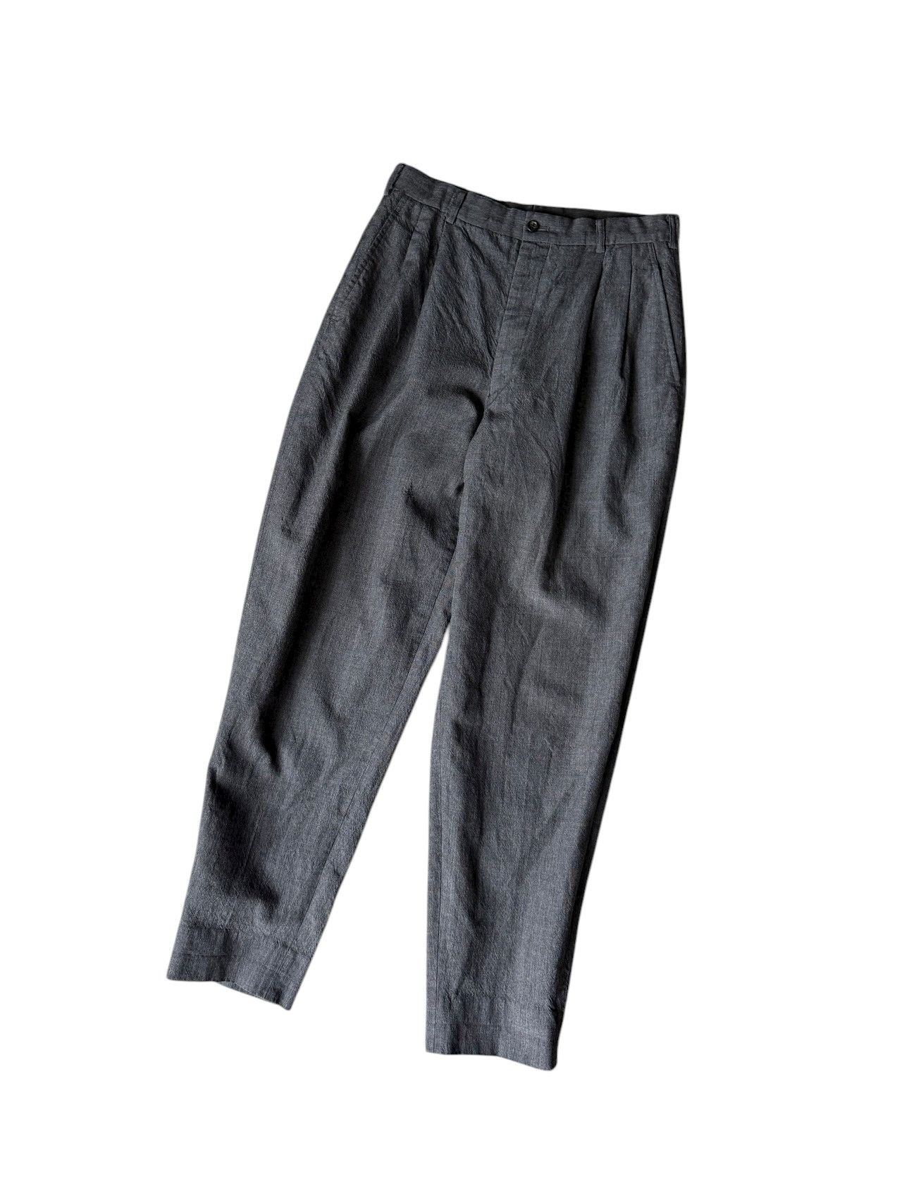 Comme des Garcons COMME des GARCONS HOMME PLUS 90's Wool Pants Gray Size M Size US 30 / EU 46 - 2 Thumbnail