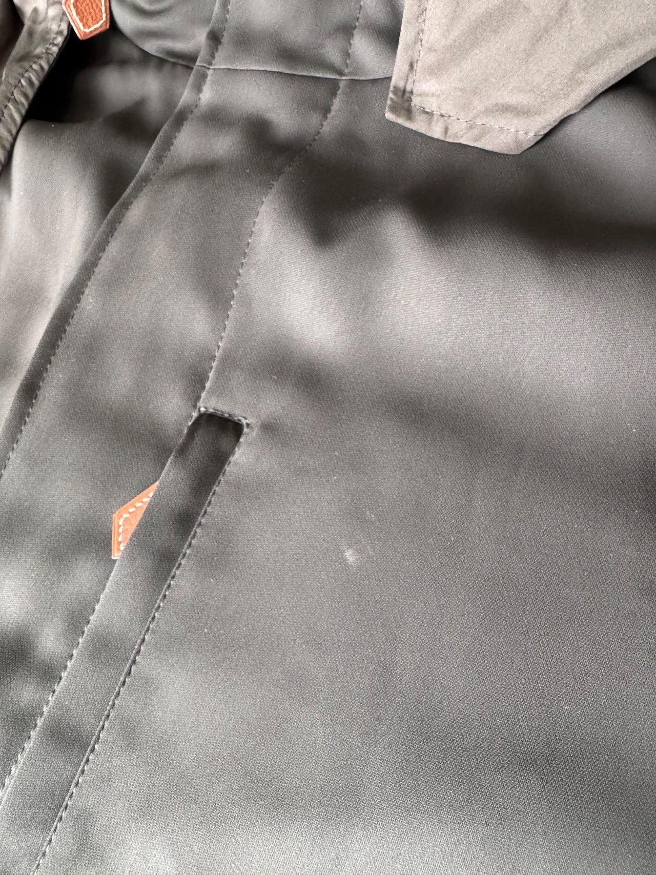 Hermes HERMES 90's~00's Technical Coat Gray Size L Size US L / EU 52-54 / 3 - 5 Thumbnail