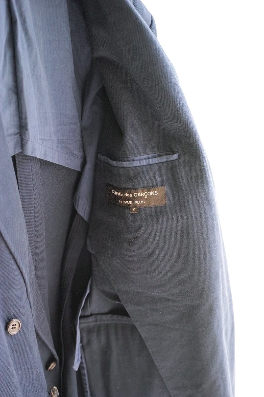 Comme des Garcons COMME des GARCONS HOMME PLUS AD1990 Tailored Jacket Navy Size M Size US M / EU 48-50 / 2 - 4 Thumbnail
