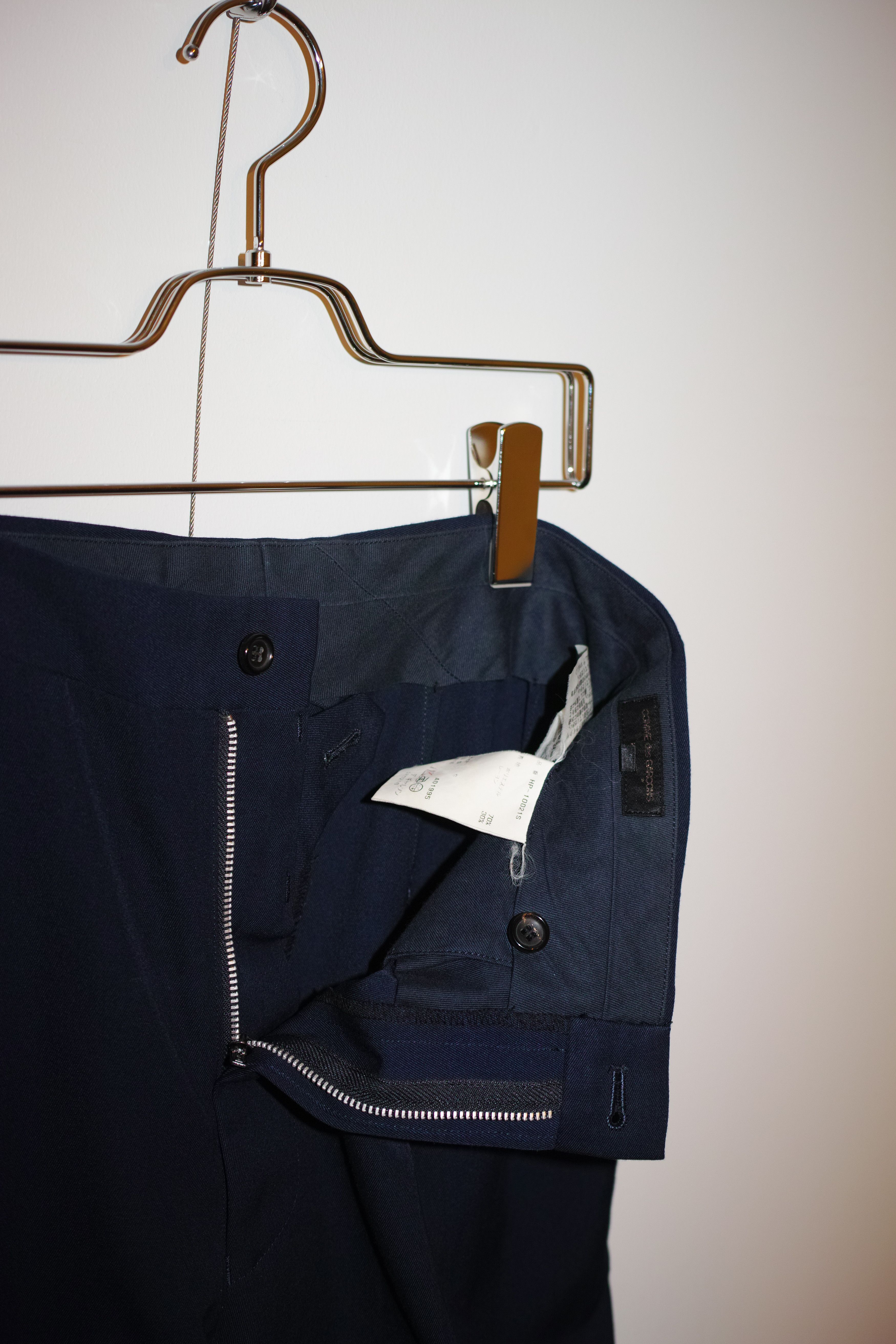 Comme des Garcons COMME des GARCONS HOMME 1995AW 2Tuck Trouser Size US 28 / EU 44 - 4 Thumbnail