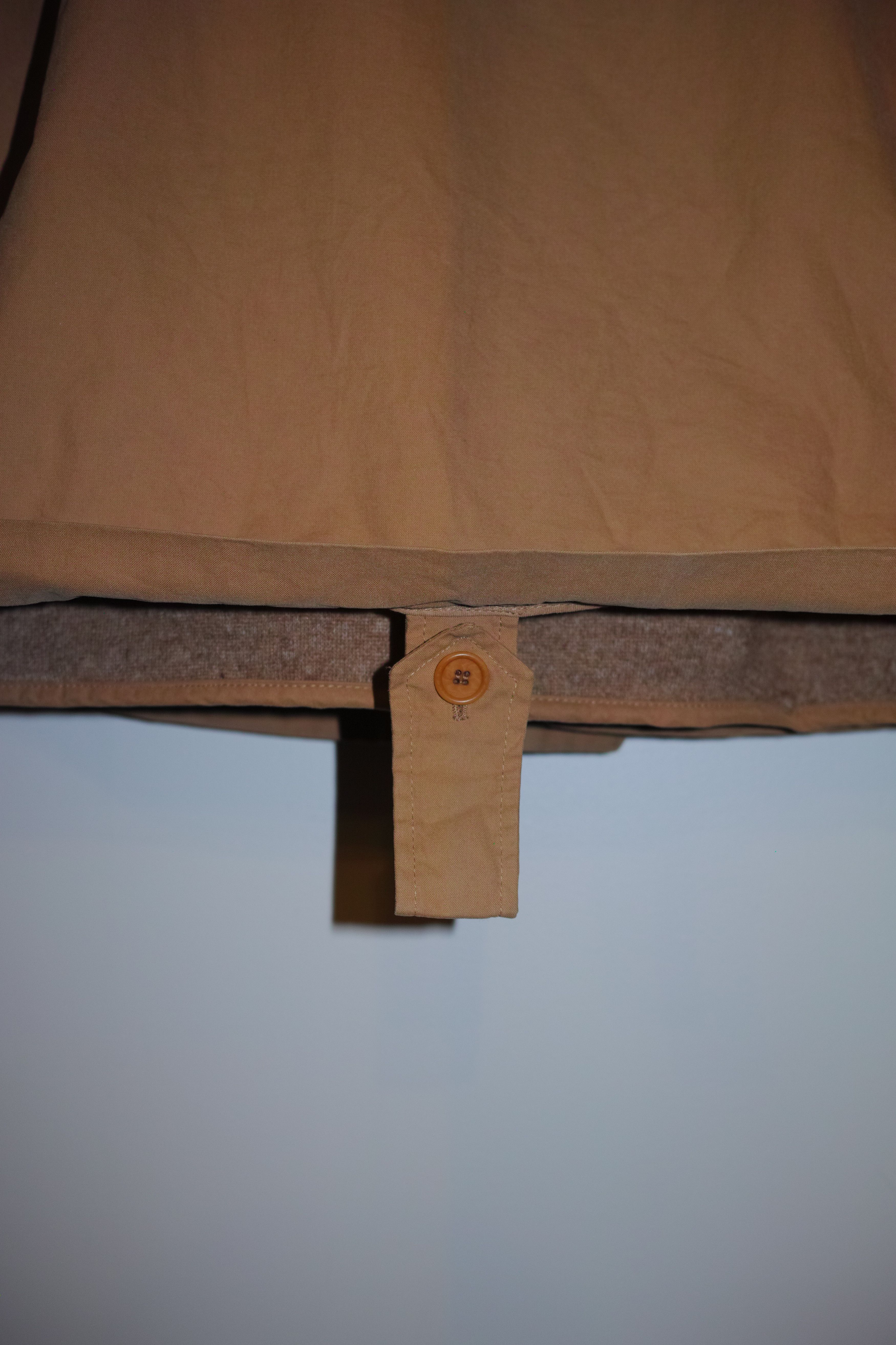Helmut Lang HELMUT LANG 00's Hooded Mods Coat With Liner Beige Size 46 Size US S / EU 44-46 / 1 - 8 Thumbnail