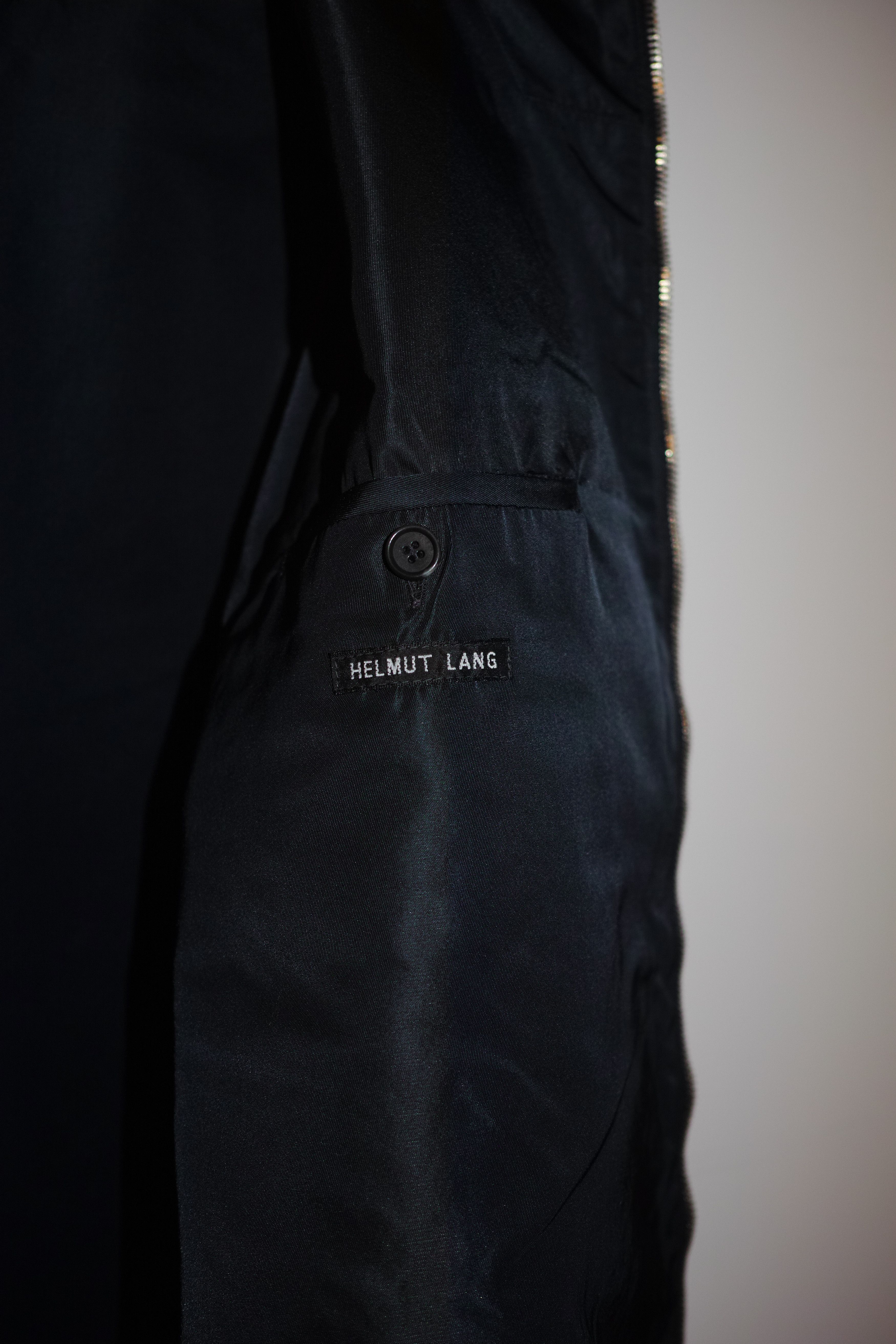 Helmut Lang HELMUT LANG 1997AW Hooded Nylon Blouson Navy Size US XL / EU 56 / 4 - 4 Thumbnail