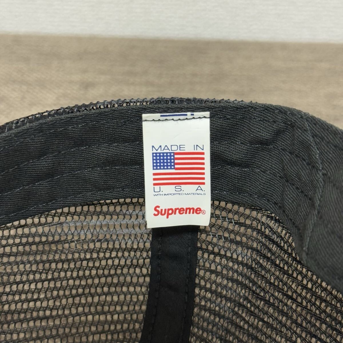 Supreme Supreme 23aw Pin Up Mesh Back 5-Panel Cap Black One Size Size ONE SIZE - 4 Thumbnail