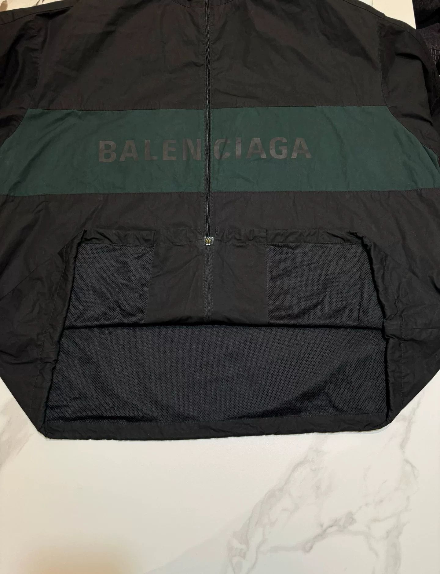 Balenciaga Balenciaga Dark Green Zip-Up Jacket Size US XS / EU 42 / 0 - 8 Thumbnail