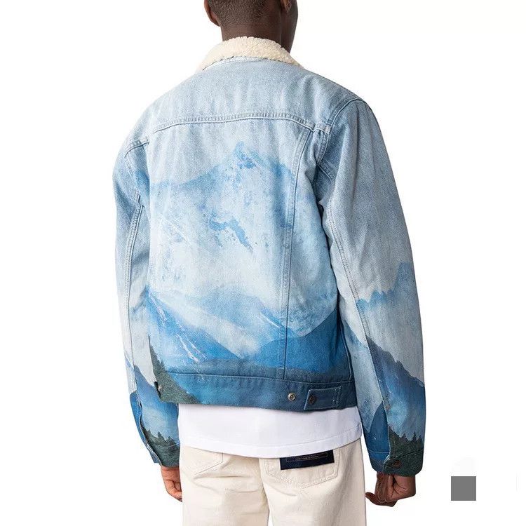 Polo Ralph Lauren Ralph Lauren Polo SS22 Snow Mountain Denim Jacket Size US L / EU 52-54 / 3 - 2 Thumbnail