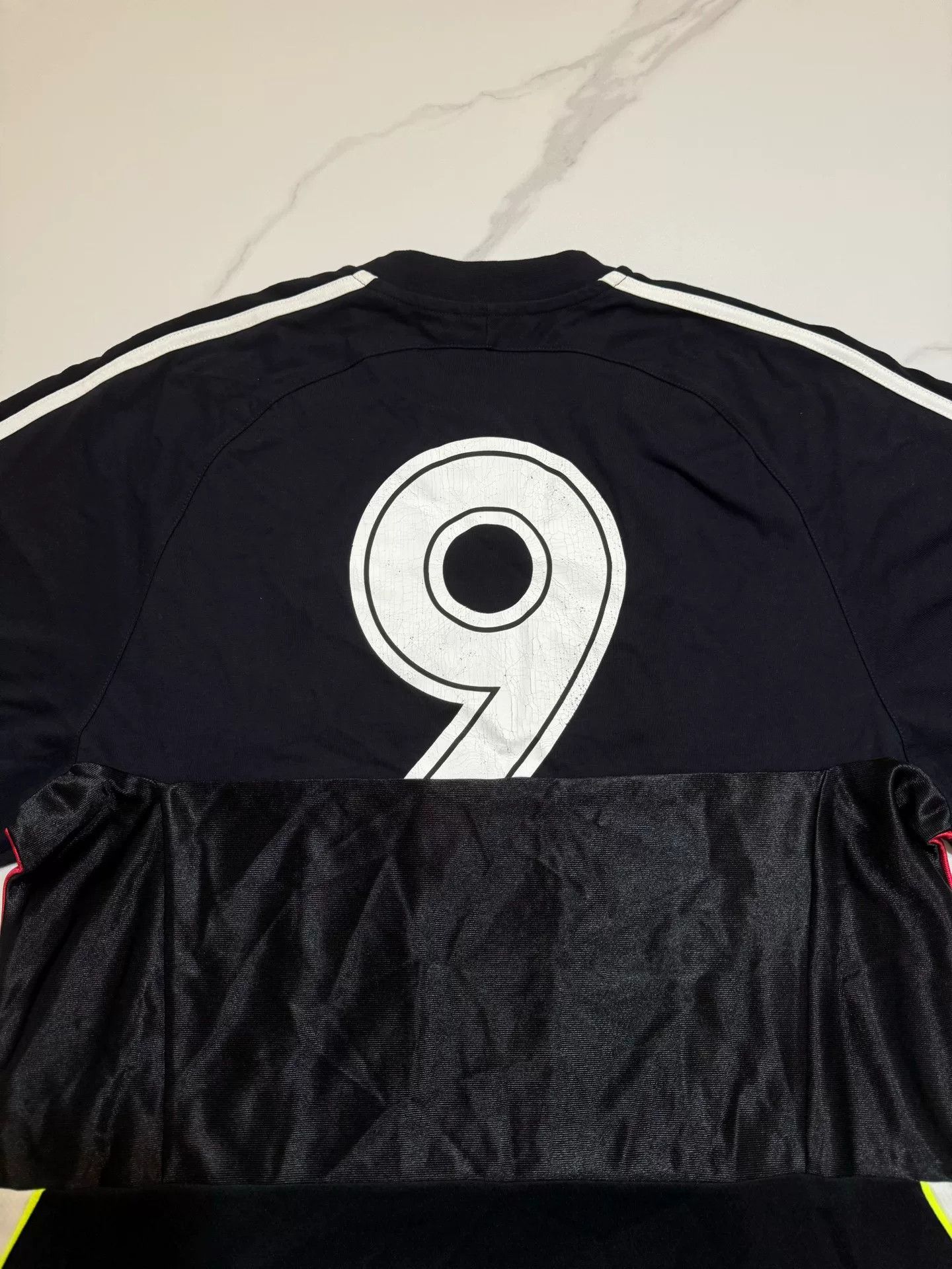 Balenciaga Balenciaga Spliced Football Jersey T-shirt Size US XXS / EU 40 - 6 Thumbnail