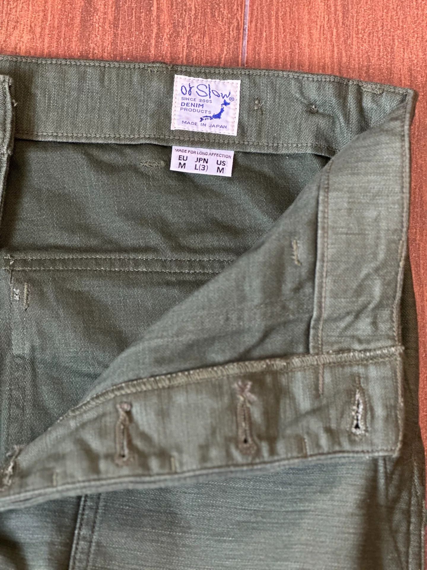 Orslow Orslow Classic OG-107 Utility Pants Size US 32 / EU 48 - 4 Thumbnail