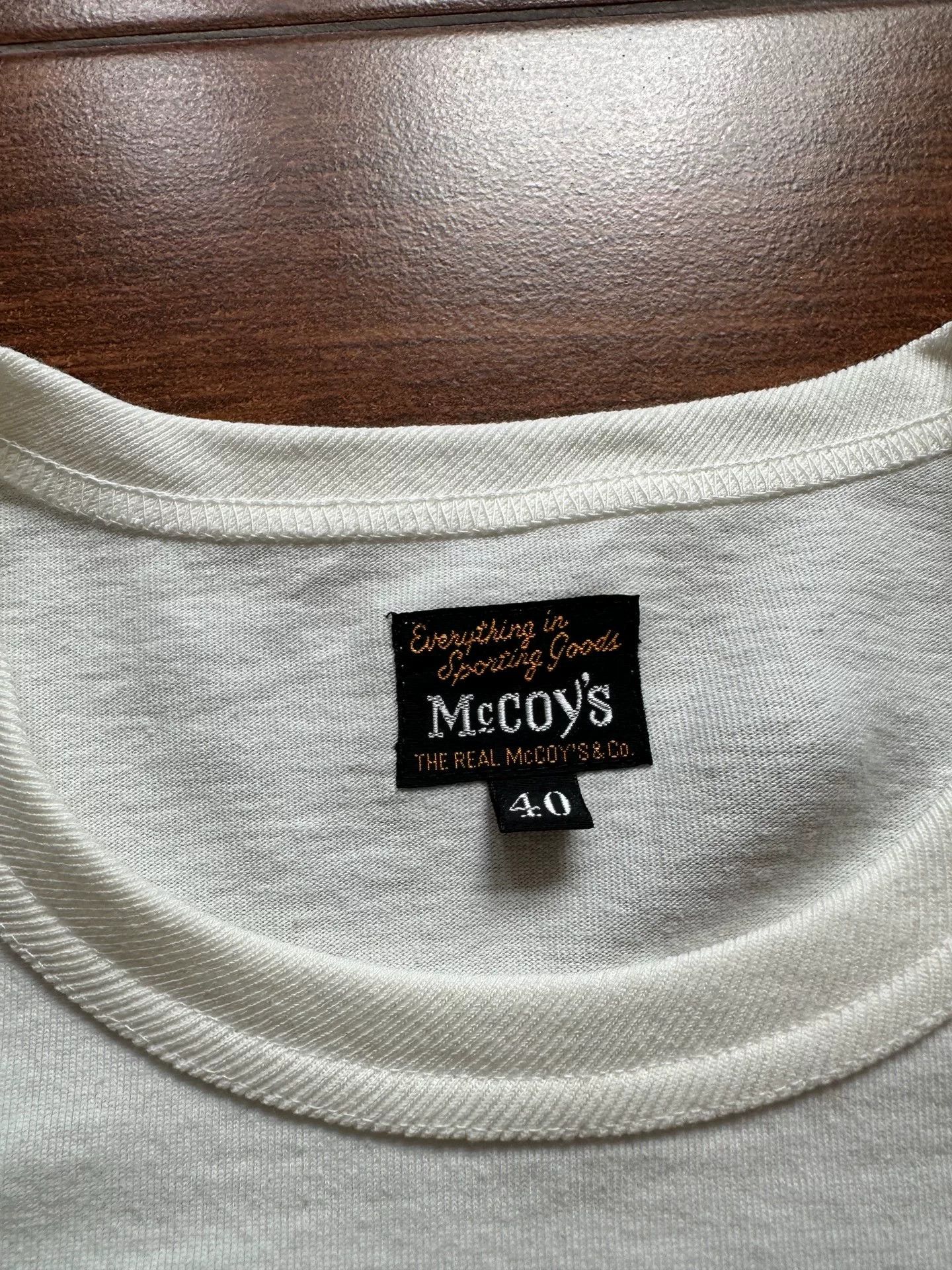The Real McCoy's Real McCoy's Jolly Roger White T-shirt Size US L / EU 52-54 / 3 - 4 Thumbnail