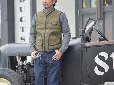 Freewheelers Vintage Bridgeport Wool Vest Size US S / EU 44-46 / 1 - 7 Thumbnail