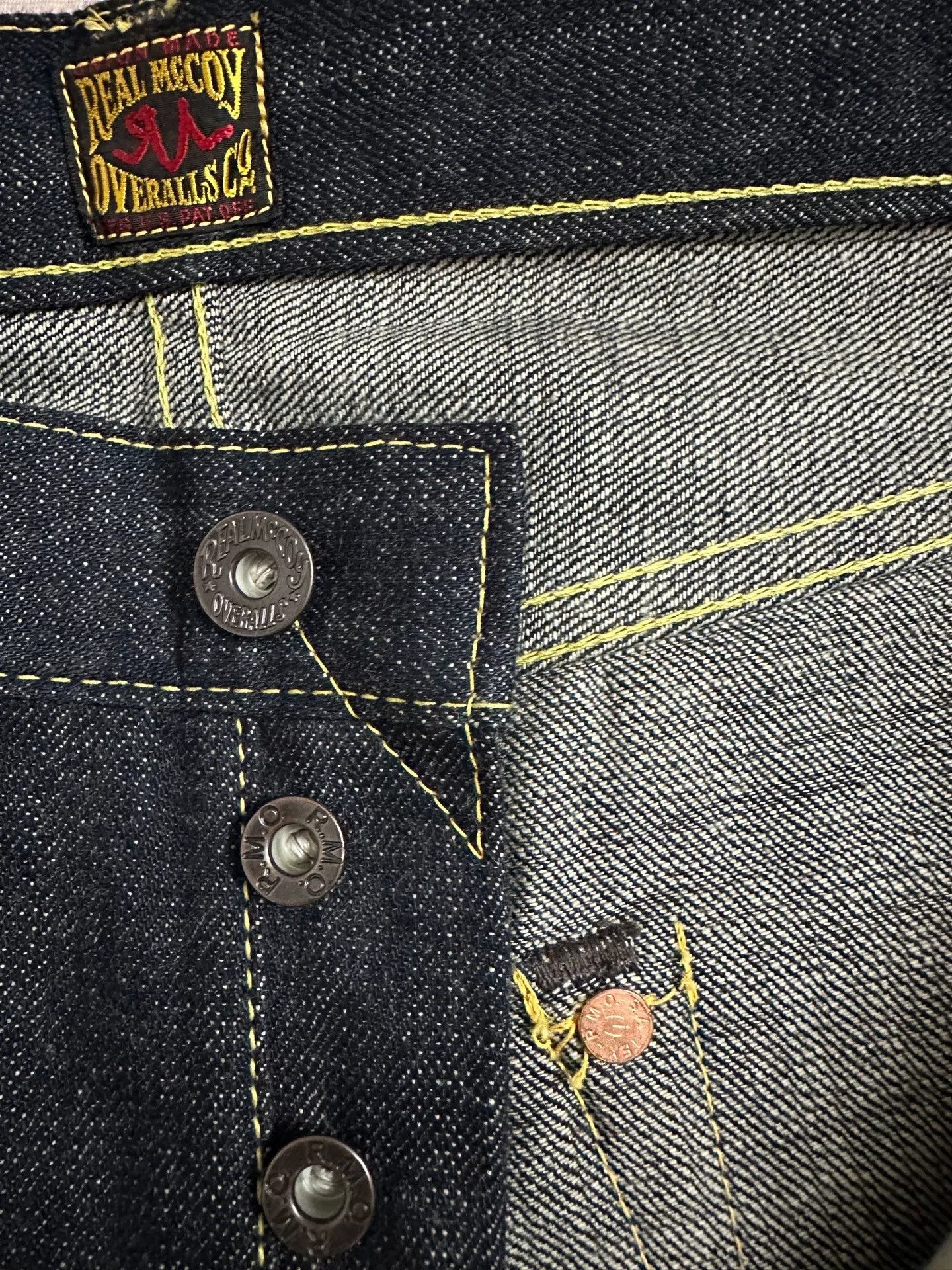 The Real McCoy's The Real McCoy S613 Jeans Size US 33 - 3 Thumbnail