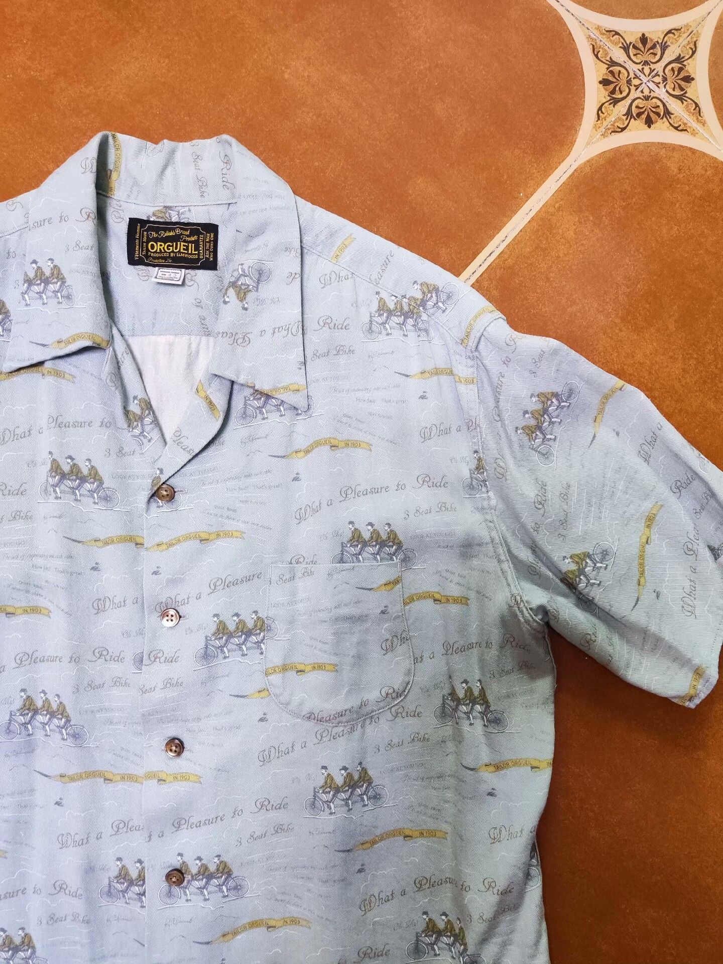 Porter Classic Orgueil Hawaiian Shirt Size 42 Size US XS / EU 42 / 0 - 4 Thumbnail