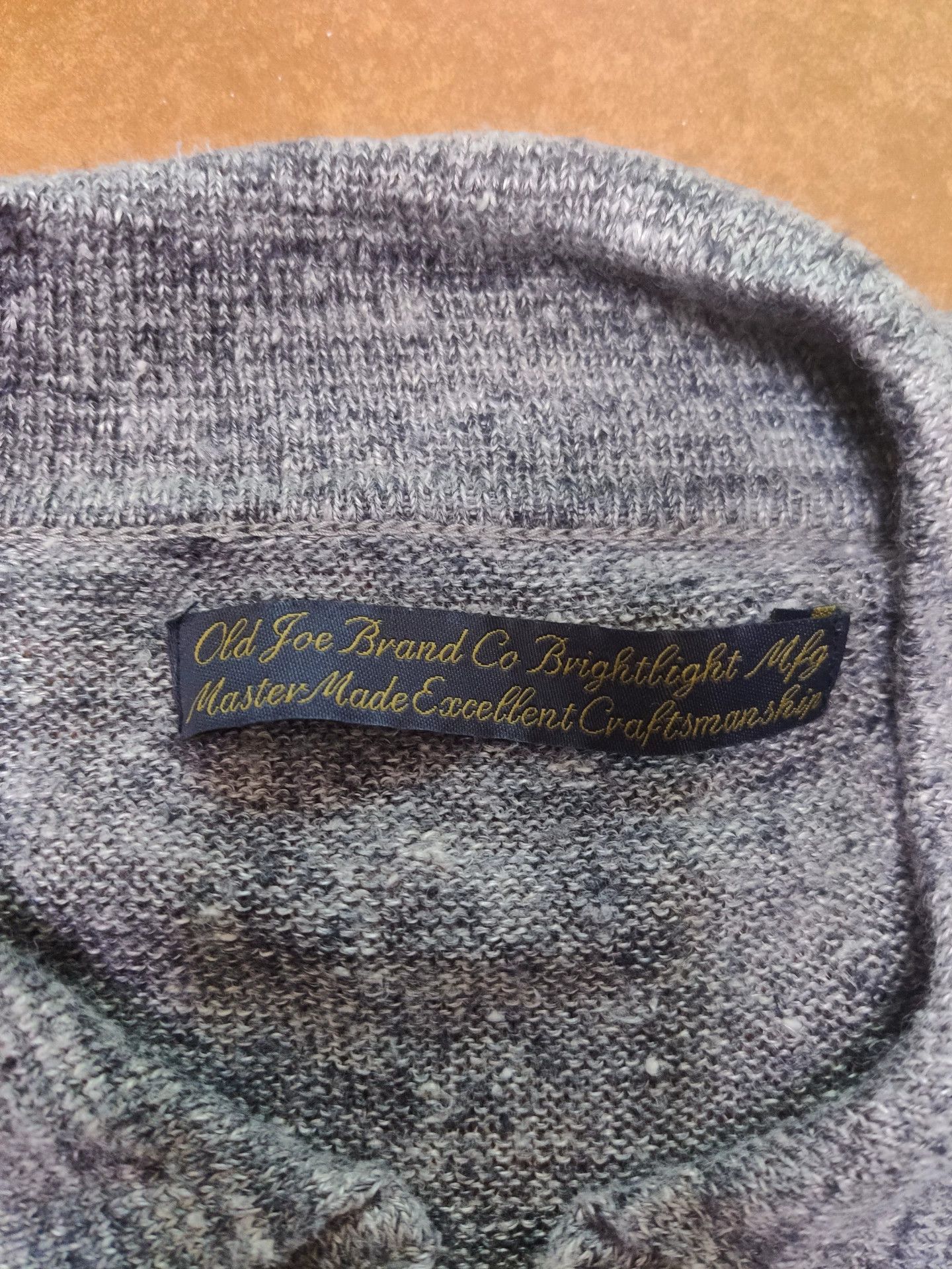 Old Joe Old Joe Knitted Polo Shirt Long Sleeve Size US L / EU 52-54 / 3 - 4 Thumbnail