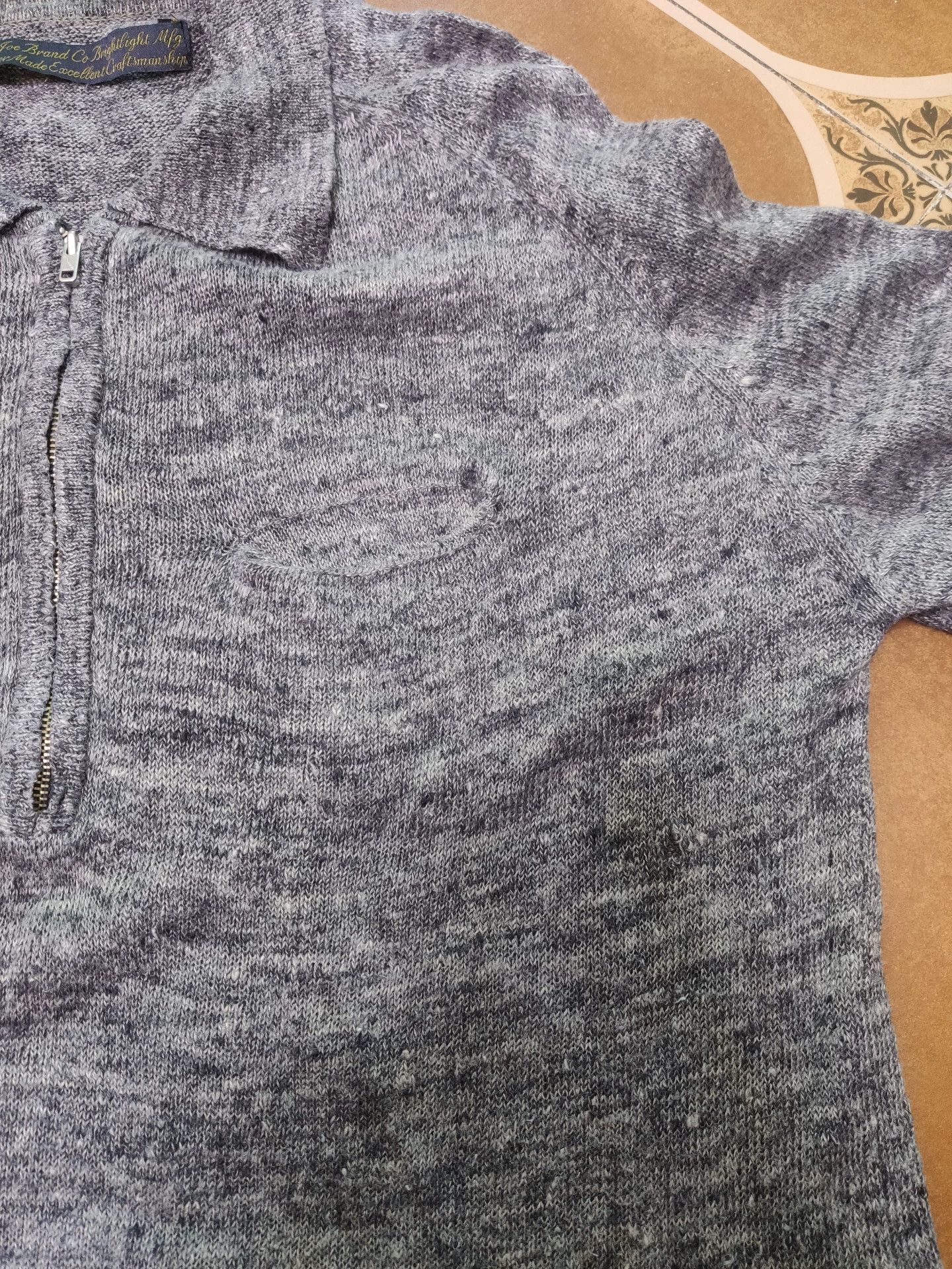 Old Joe Old Joe Knitted Polo Shirt Long Sleeve Size US L / EU 52-54 / 3 - 6 Thumbnail