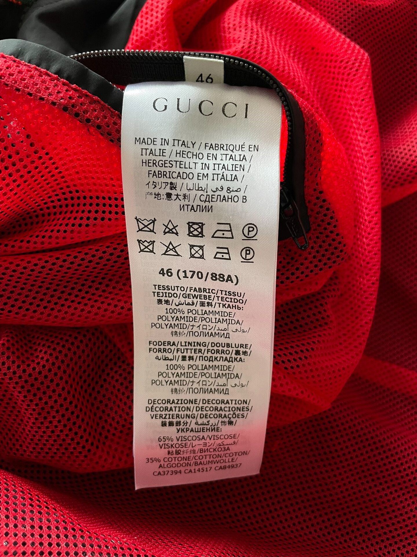 Gucci Gucci 2020FW Nylon Coat Size US S / EU 44-46 / 1 - 6 Thumbnail