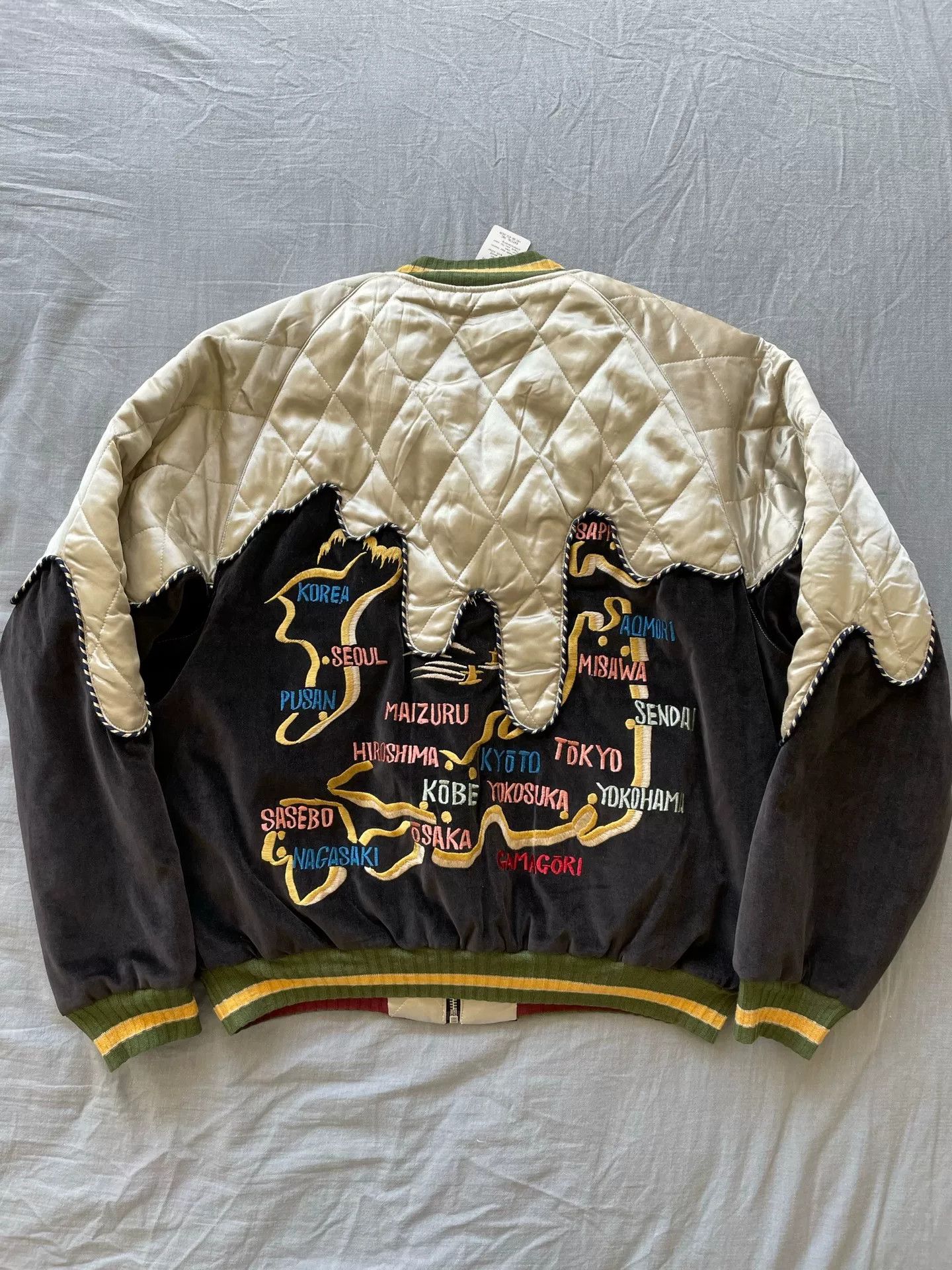 Kapital KAPITAL Velvet Patchwork Embroidered Jacket Size US M / EU 48-50 / 2 - 2 Thumbnail