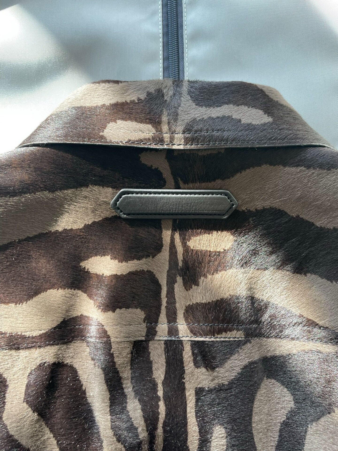 Tom Ford Tom Ford Zebra Pattern Leather Jacket Size US S / EU 44-46 / 1 - 6 Thumbnail