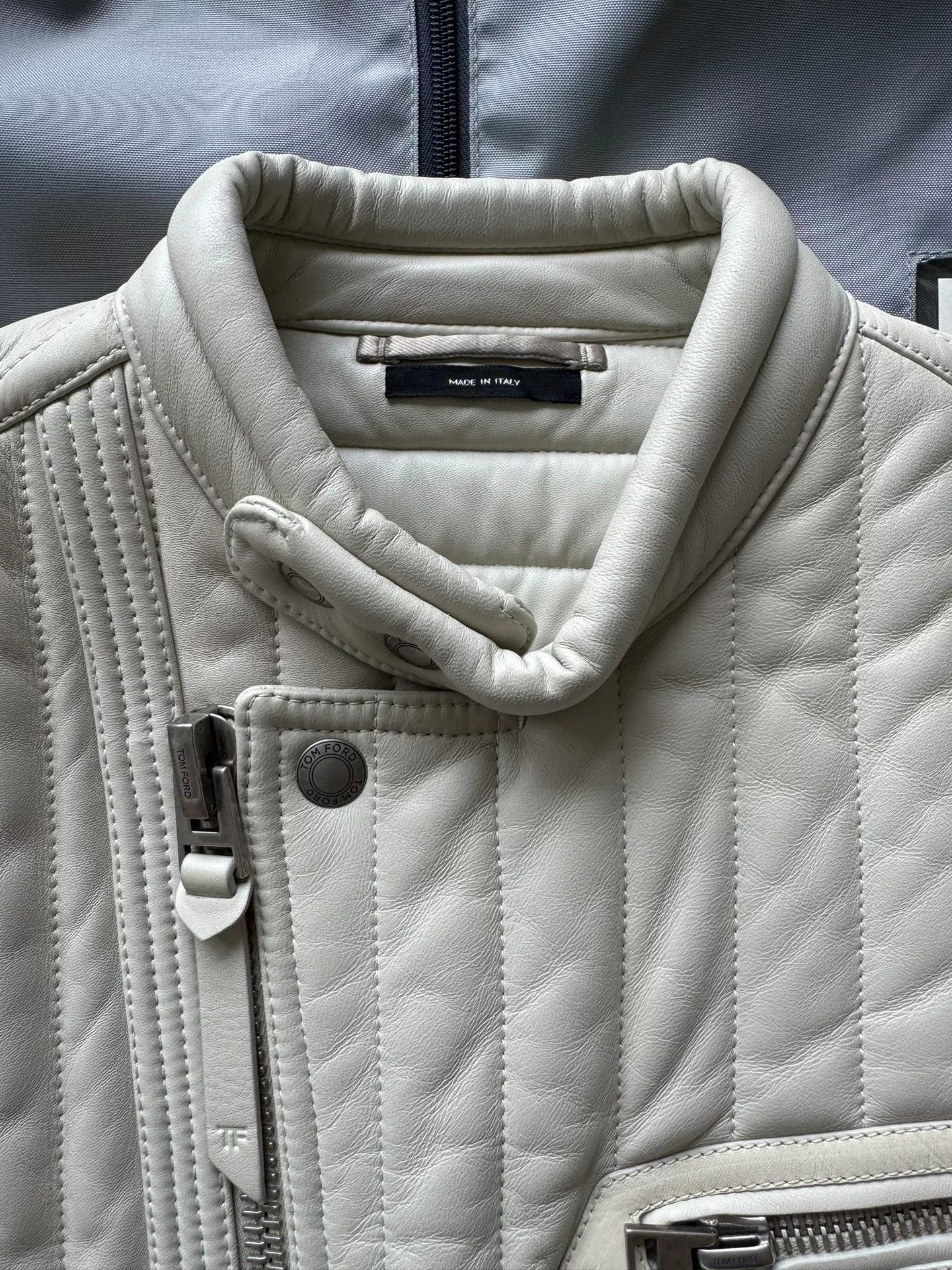 Tom Ford TOM FORD Quilted Leather Jacket Size US S / EU 44-46 / 1 - 3 Thumbnail